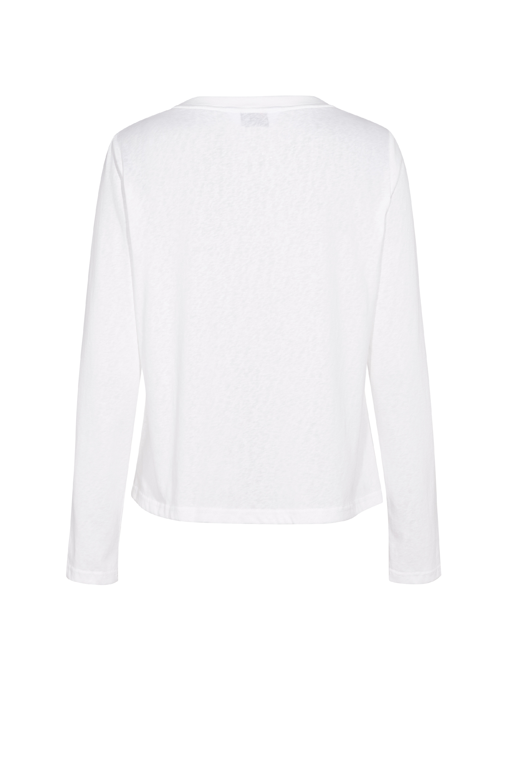 Printed Ribbon Detail Knit Top
