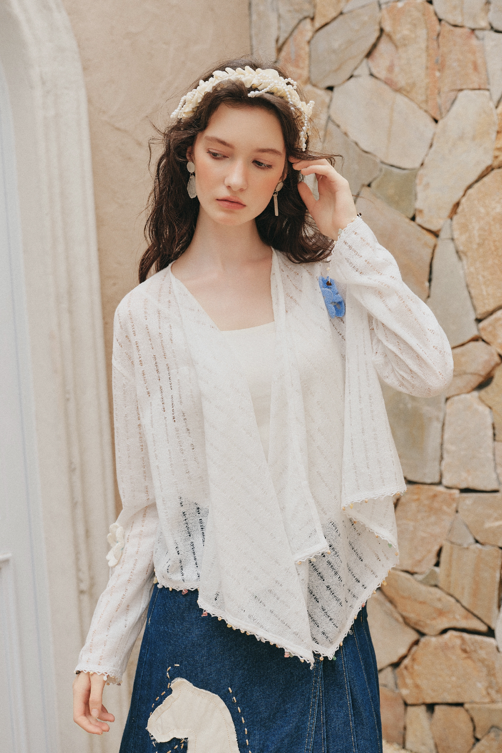 Slim Fit Short Sleeve Knit Tee