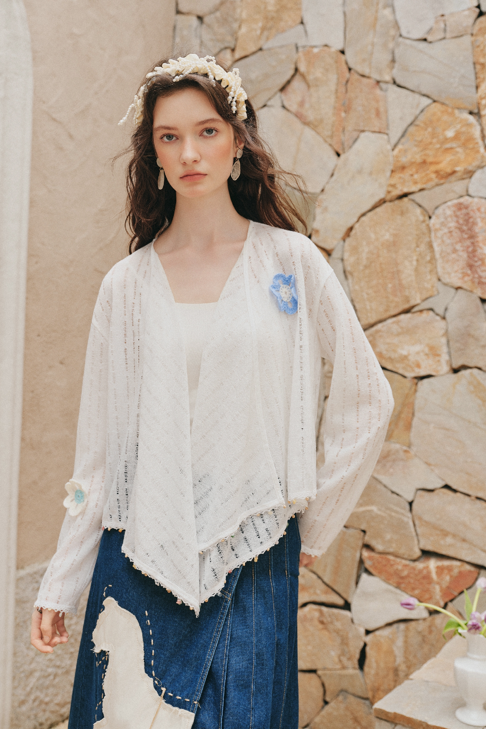 Slim Fit Short Sleeve Knit Tee