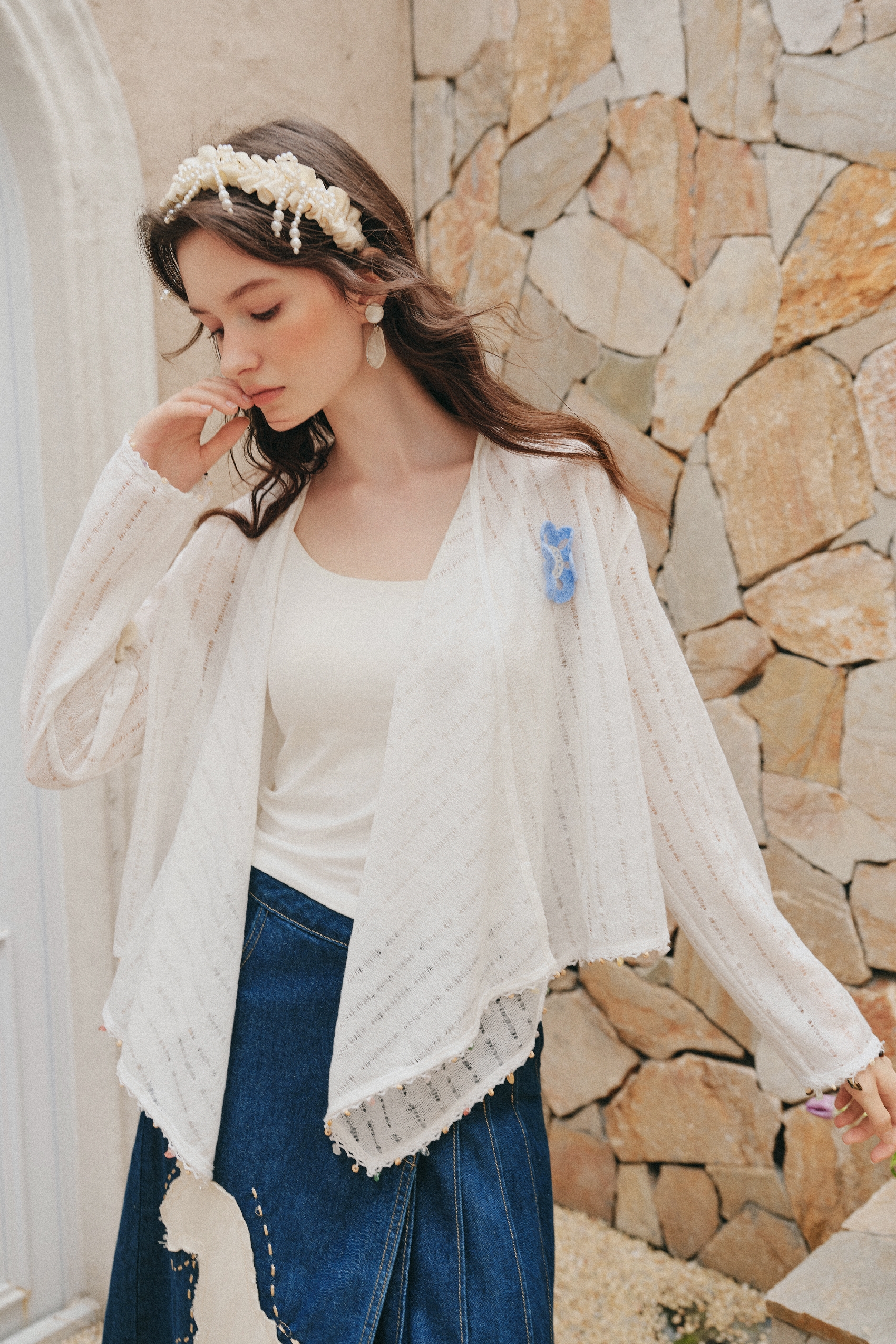 Slim Fit Short Sleeve Knit Tee