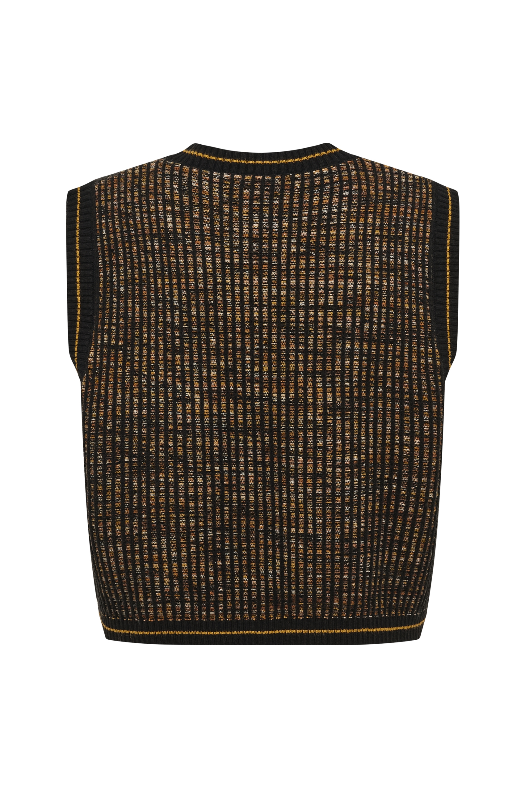 Black Knit Vest