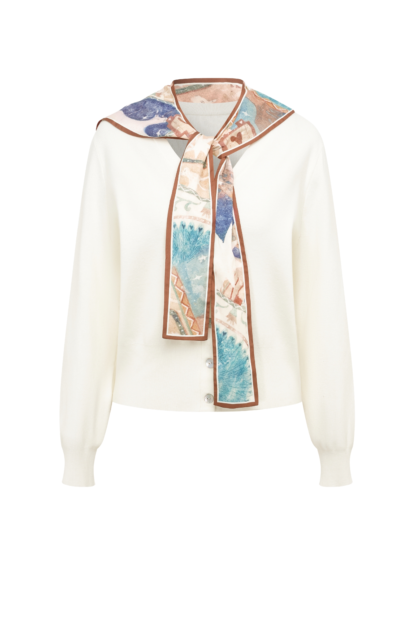 Sailor Collar Knit Top-LYONSENS