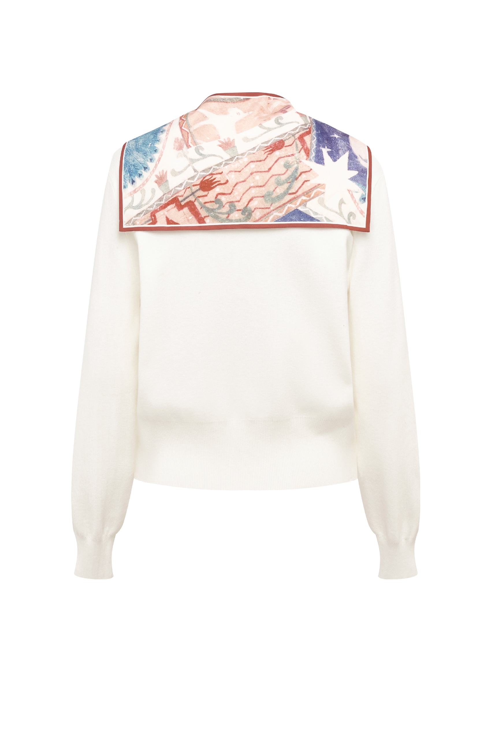 Sailor Collar Knit Top-LYONSENS
