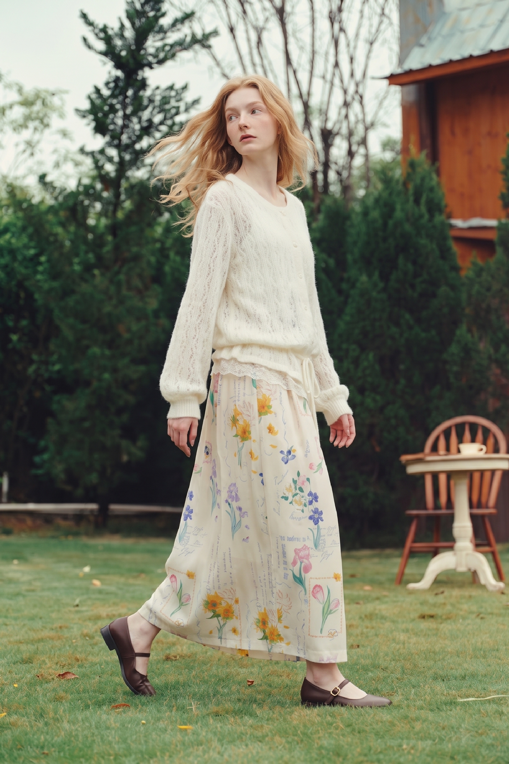 Hollow Out Knit Cardigan