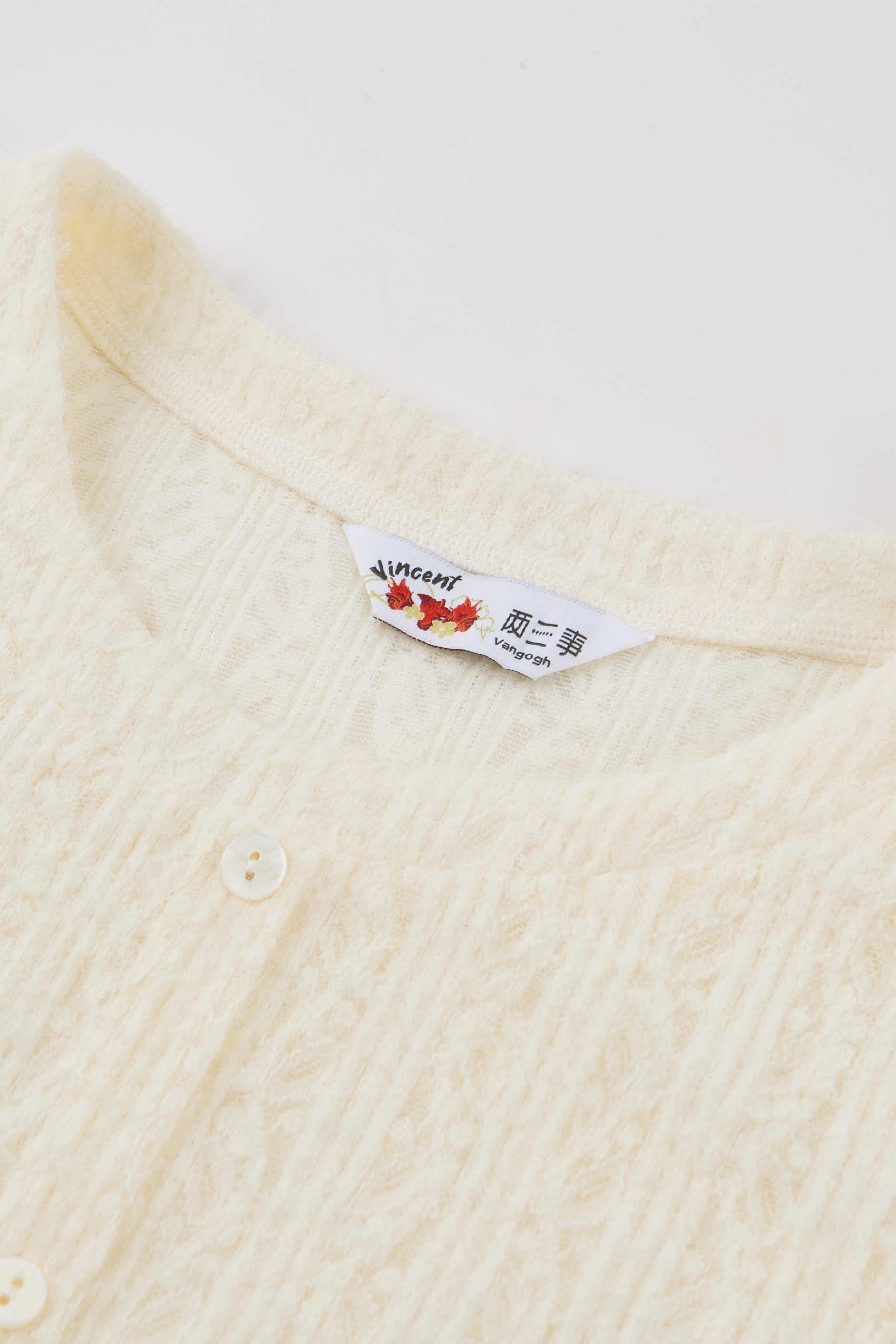 Hollow Out Knit Cardigan