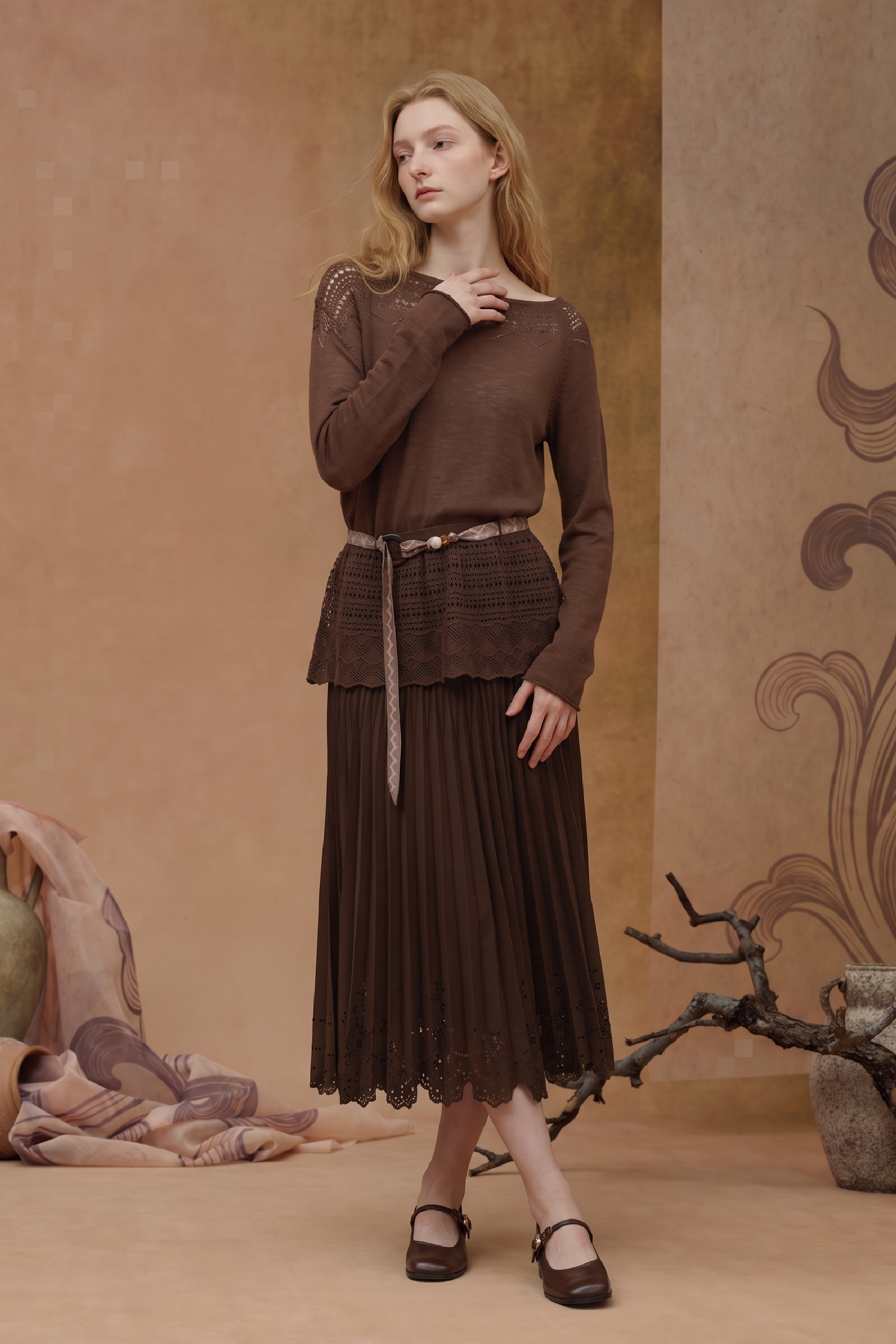 Long Sleeve Knit Dress
