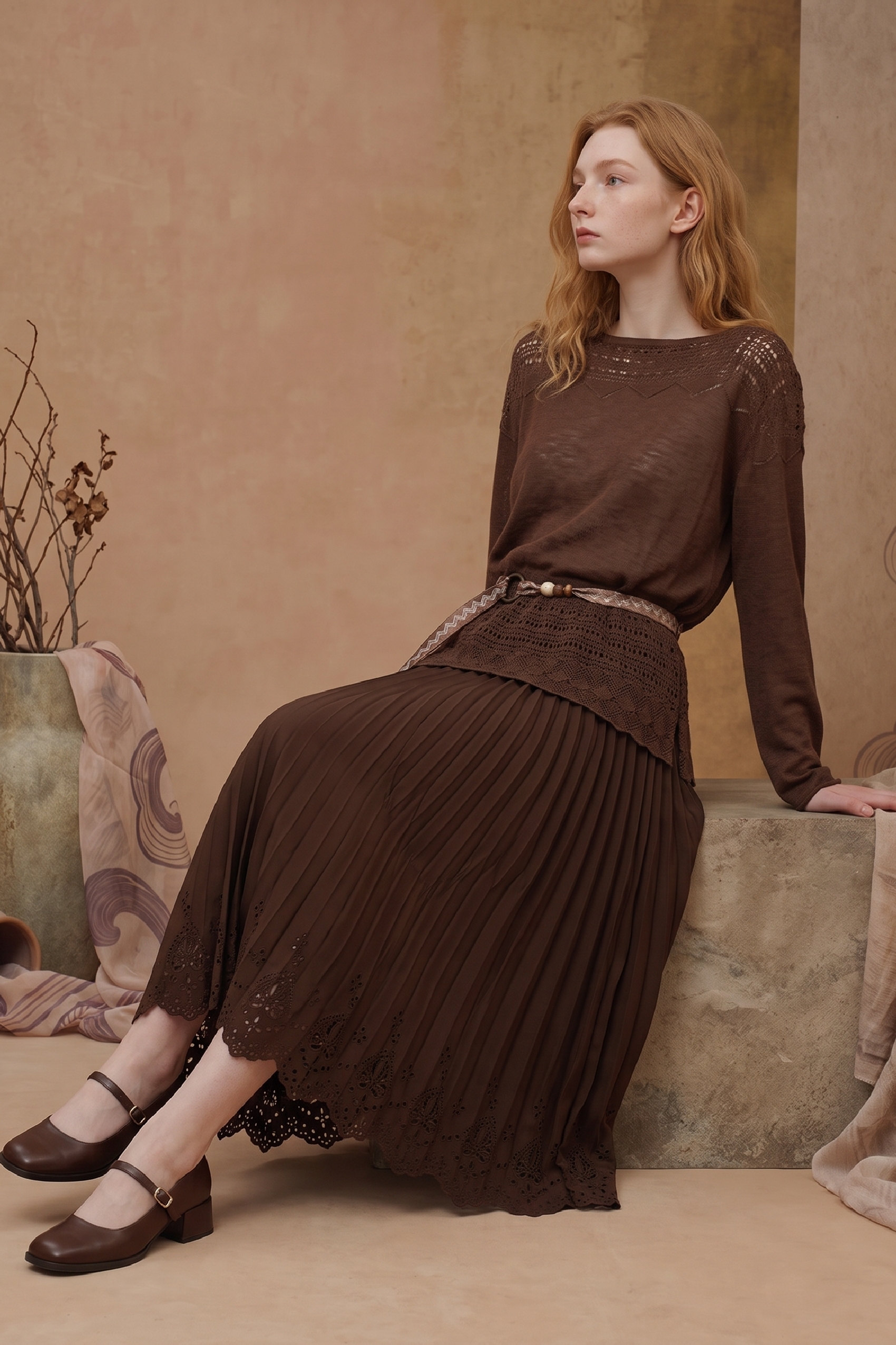 Long Sleeve Knit Dress