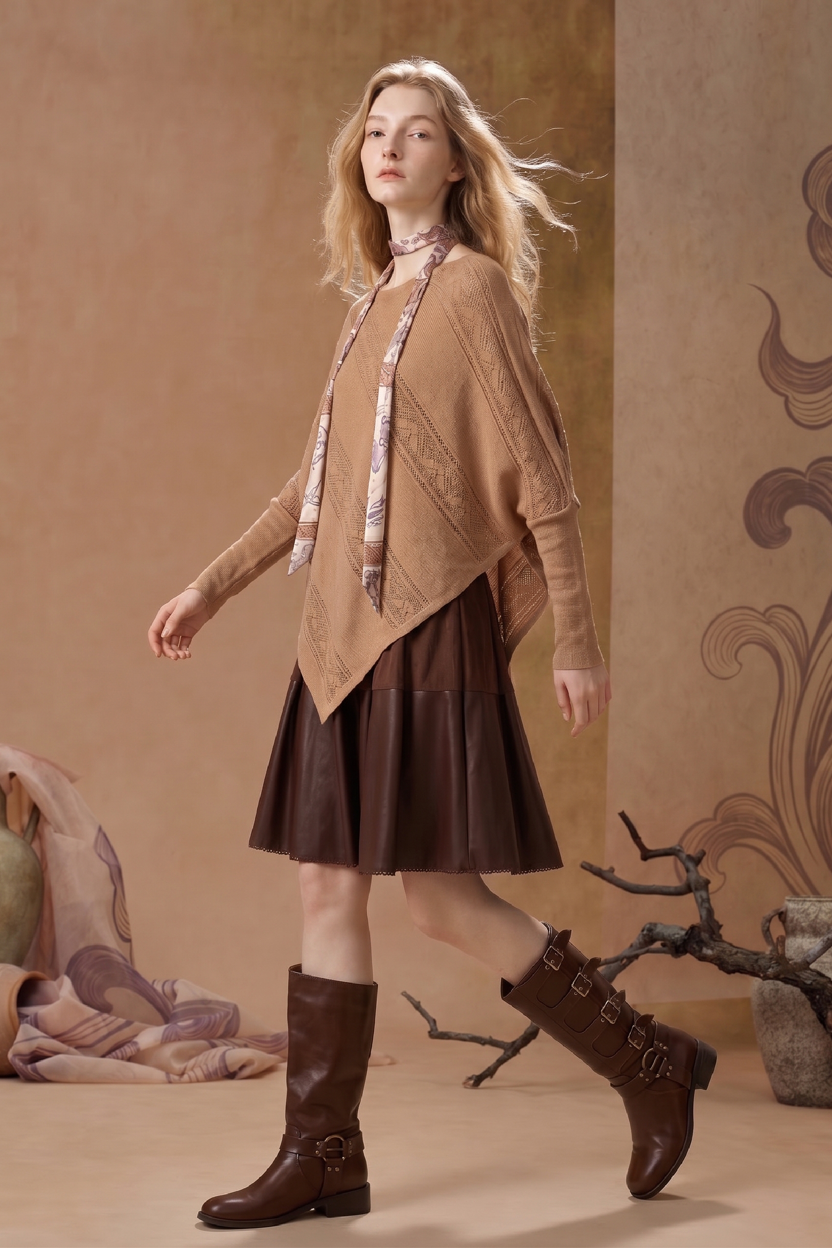Long Sleeve Knit Dress