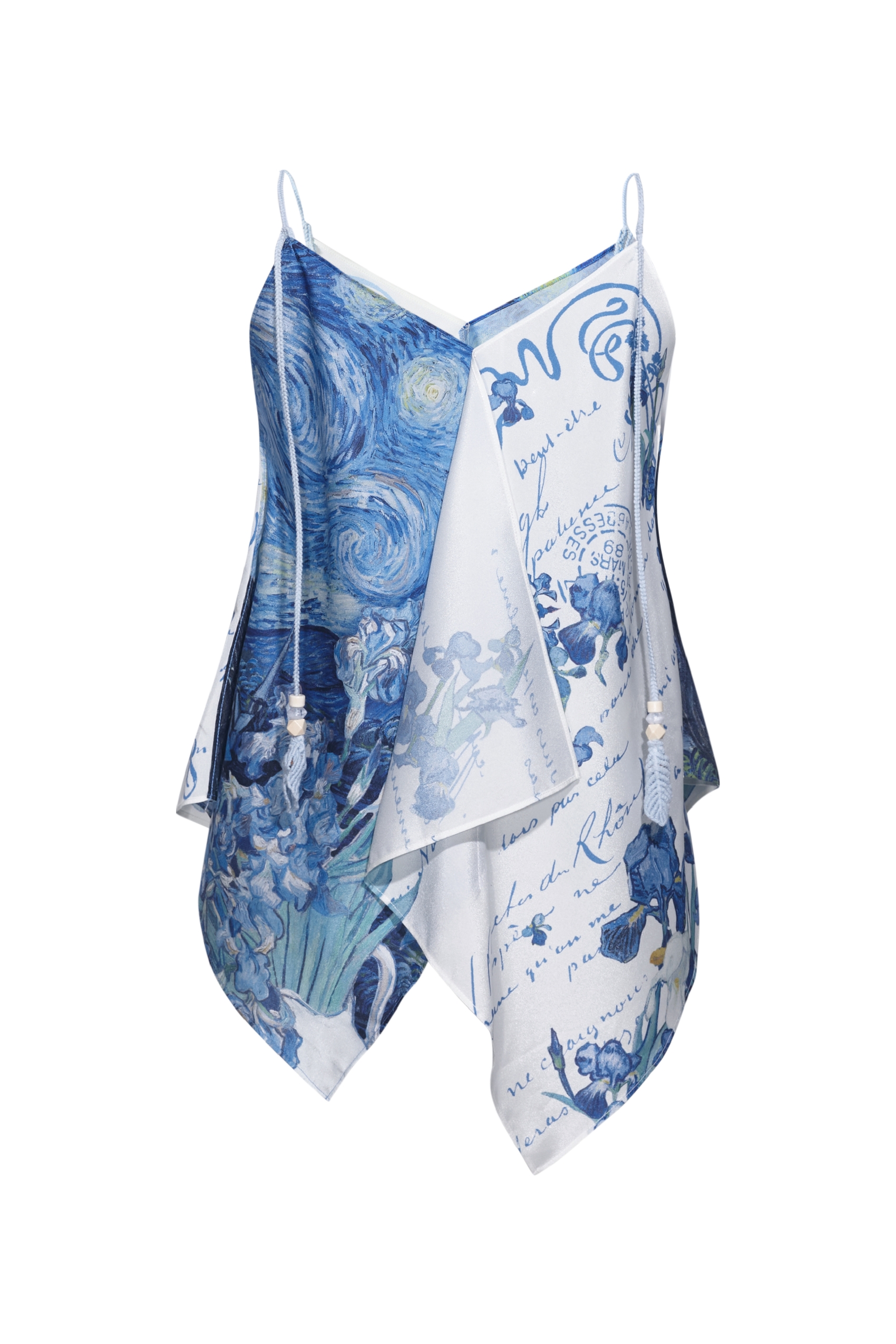 Printed Strap Camisole-LYONSENS