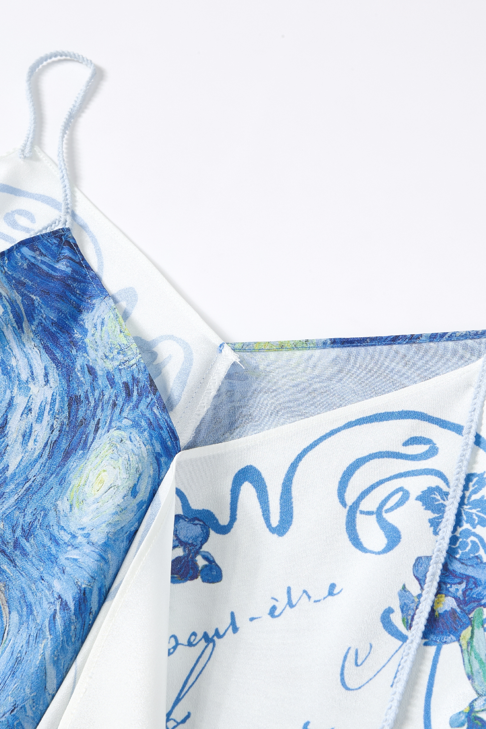 Printed Strap Camisole-LYONSENS