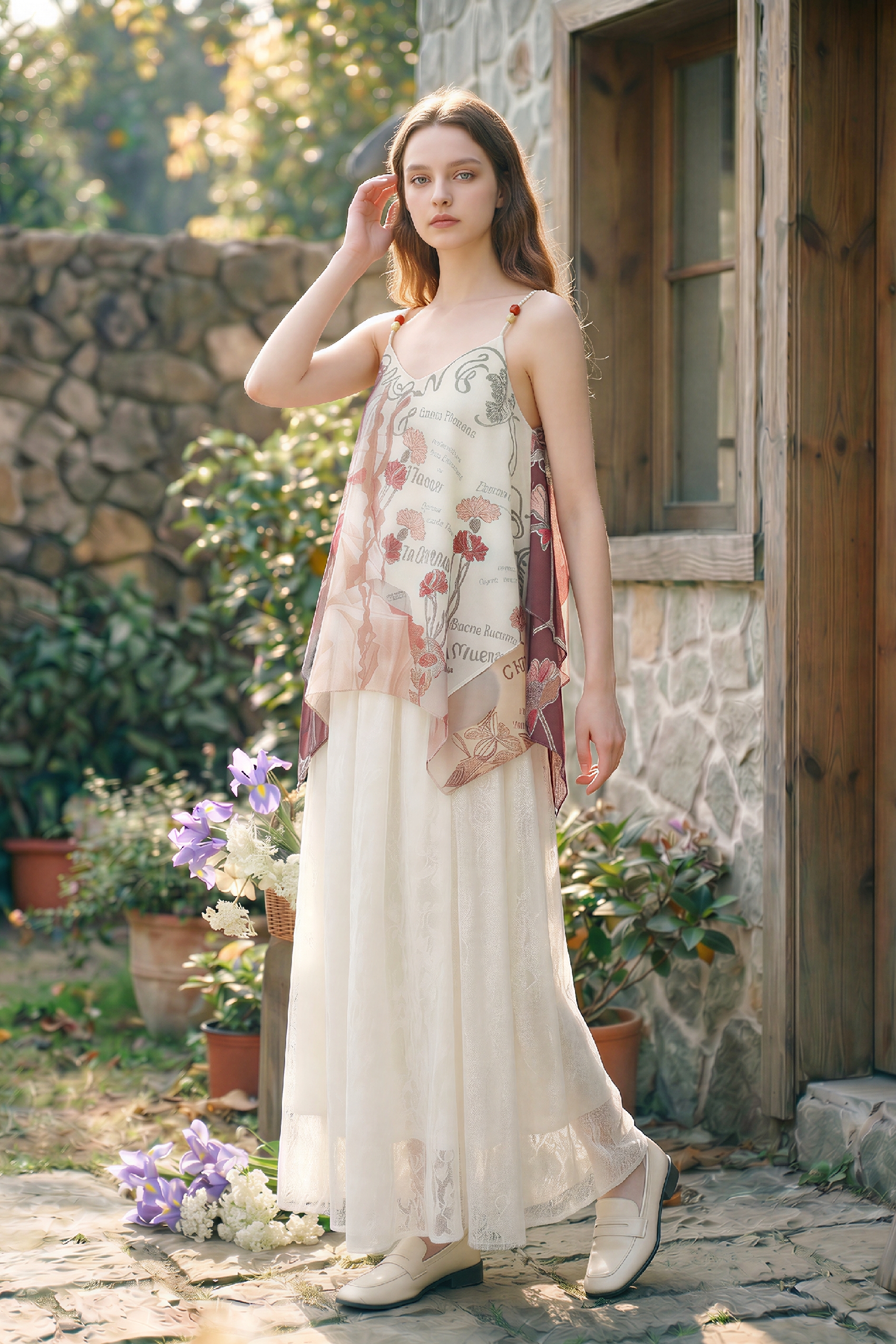 Printed Strap Camisole