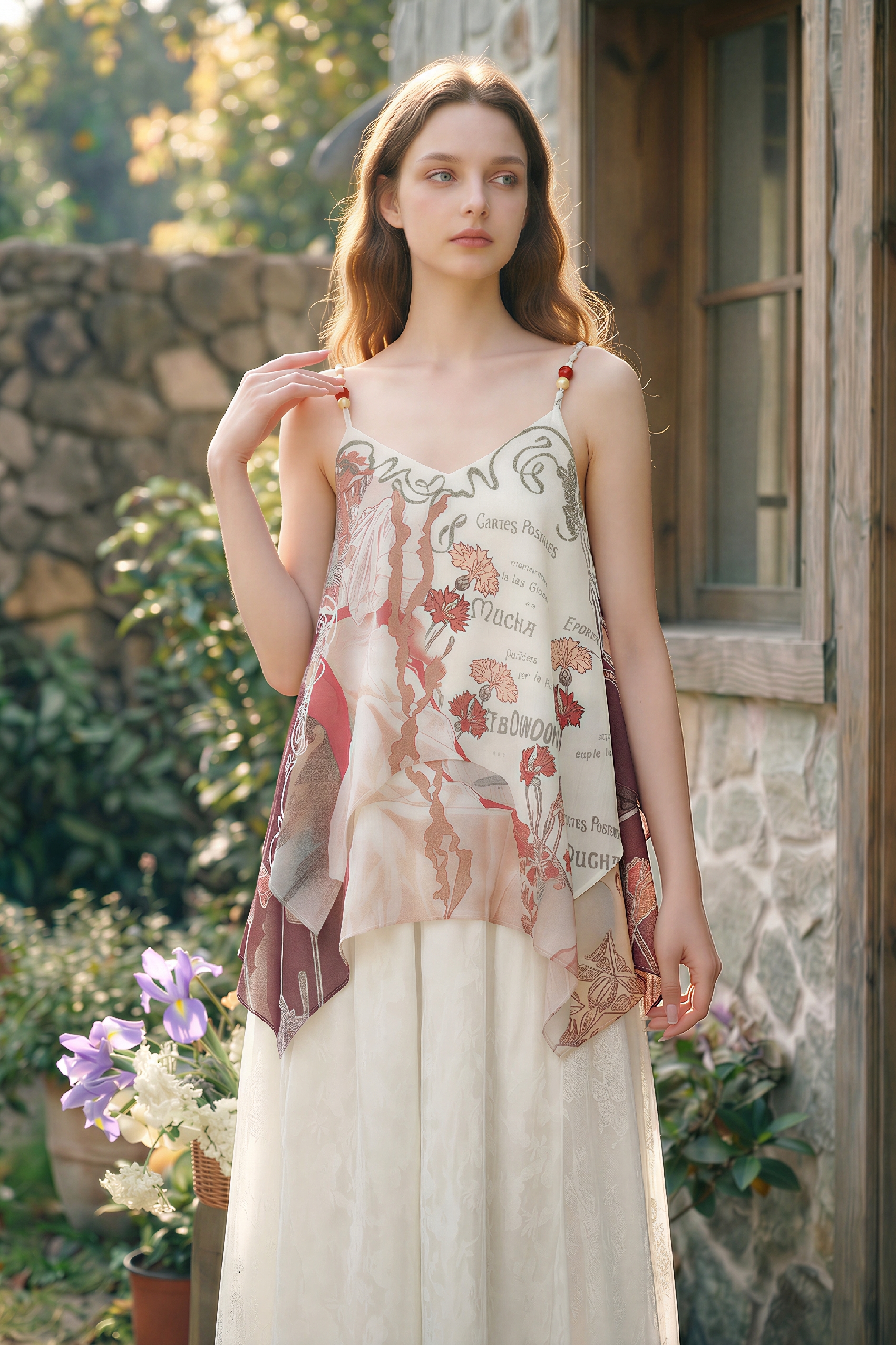 Printed Strap Camisole