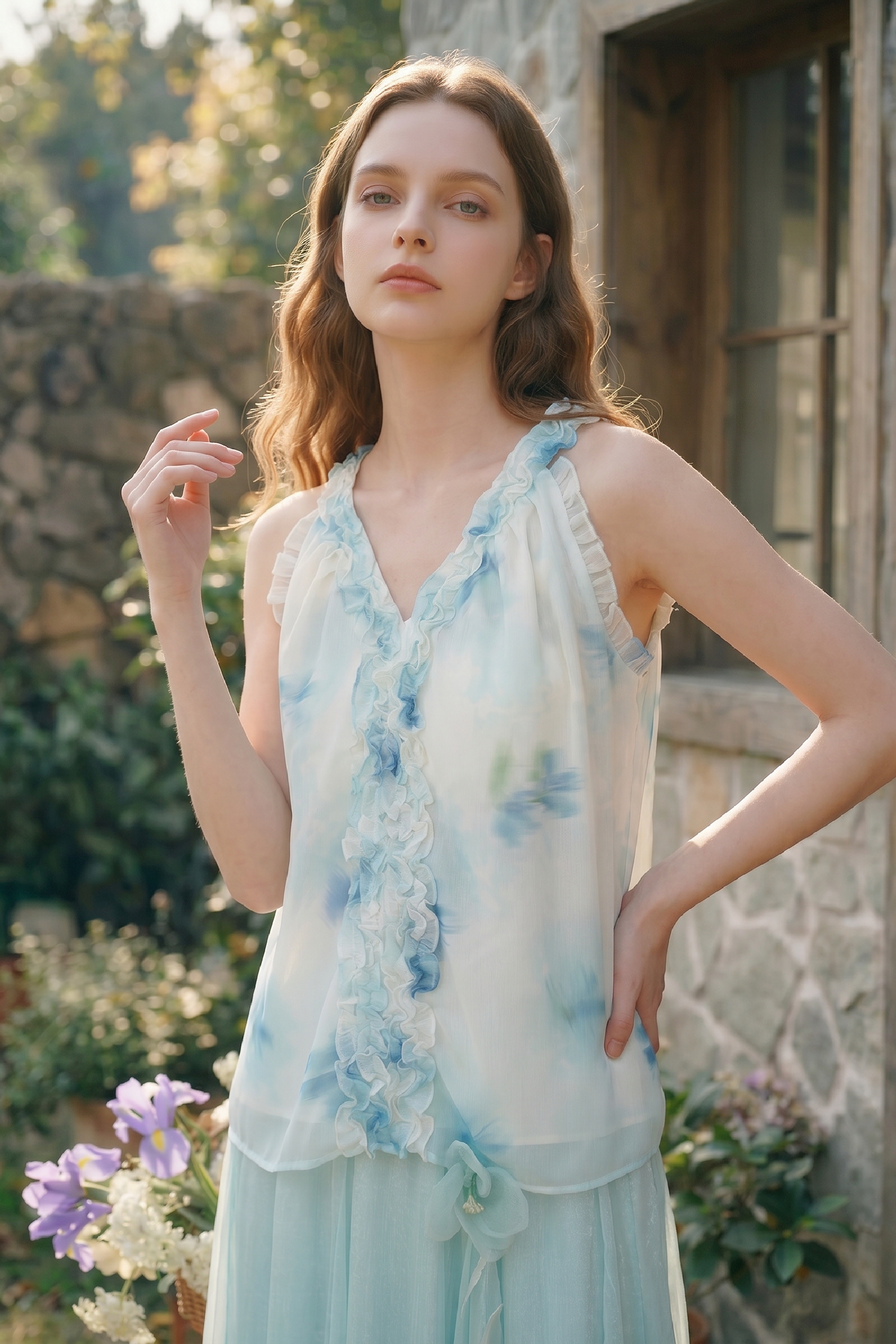 Tie-dye Camisole Tank Top