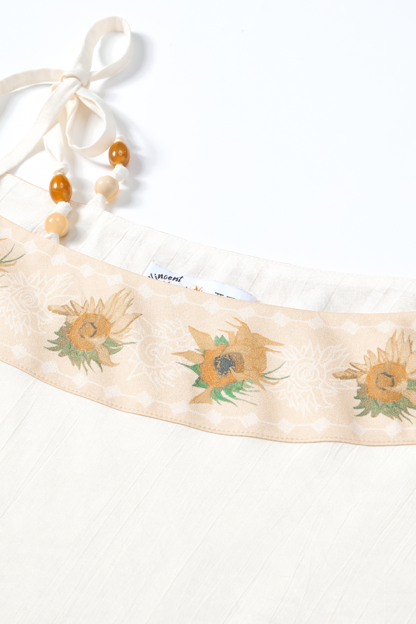 Off-Shoulder Printed Shirt