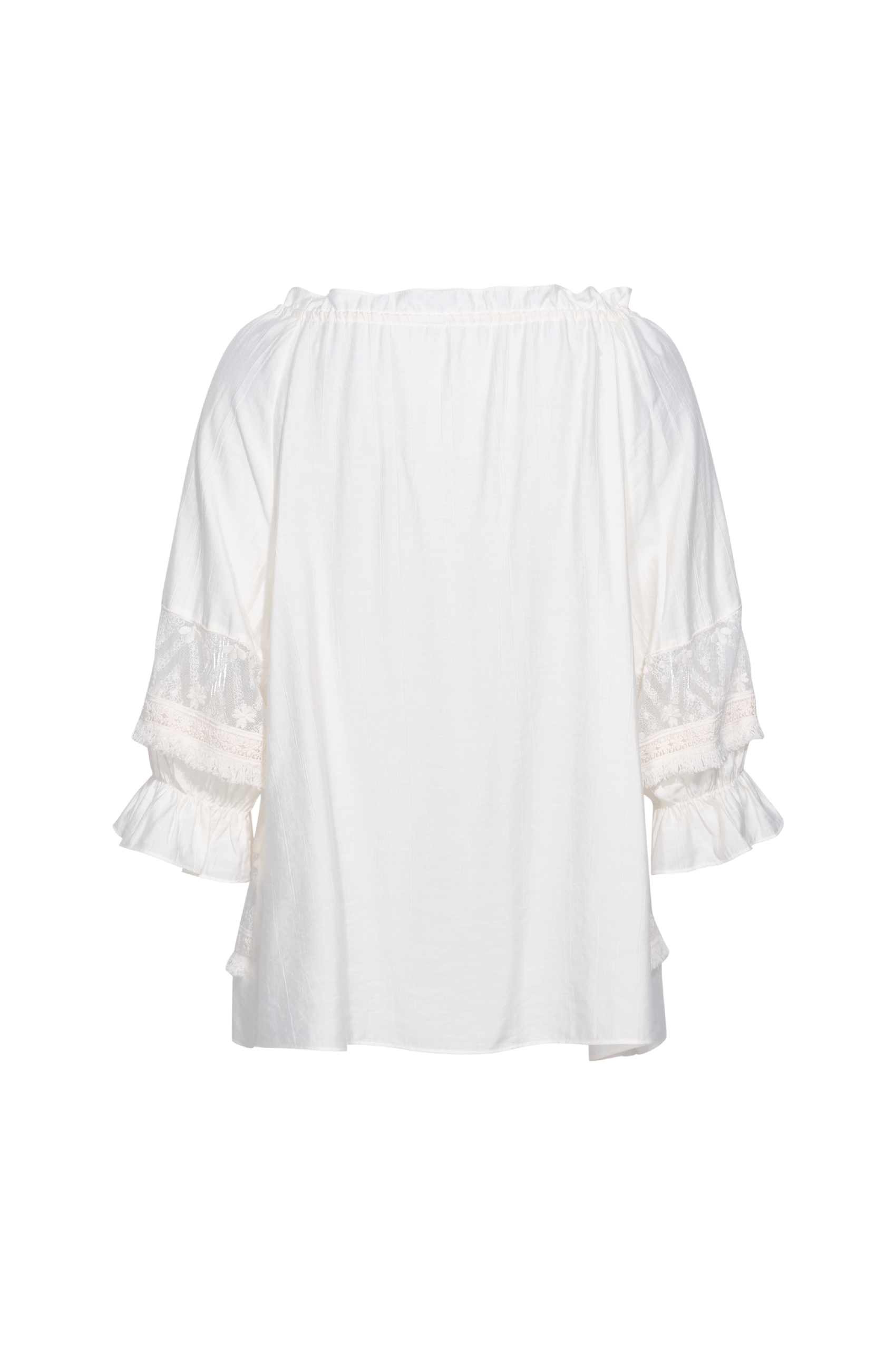 Hollow Patchwork Shirt