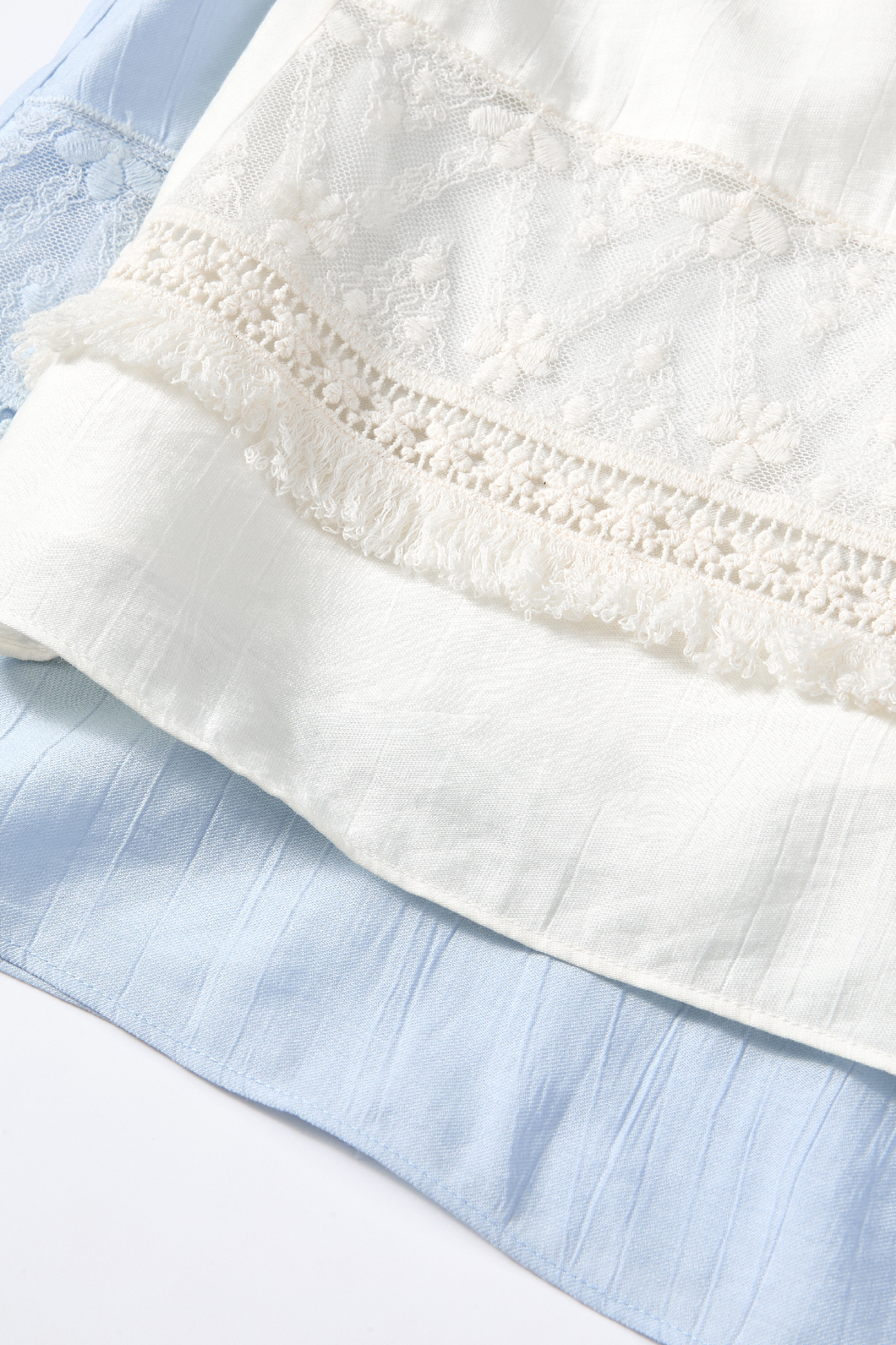 Hollow Patchwork Shirt