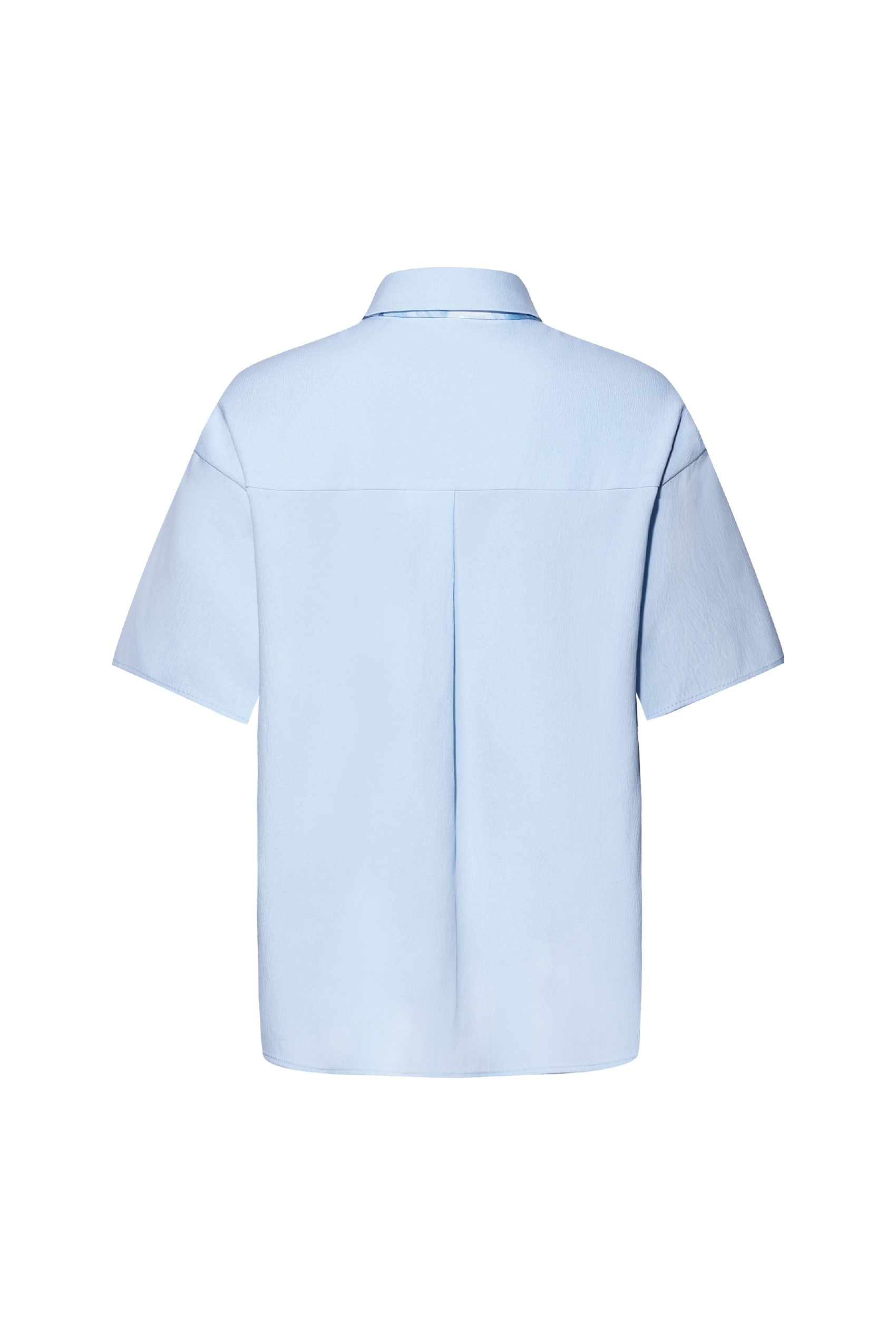 Printed Embroidered Shirt