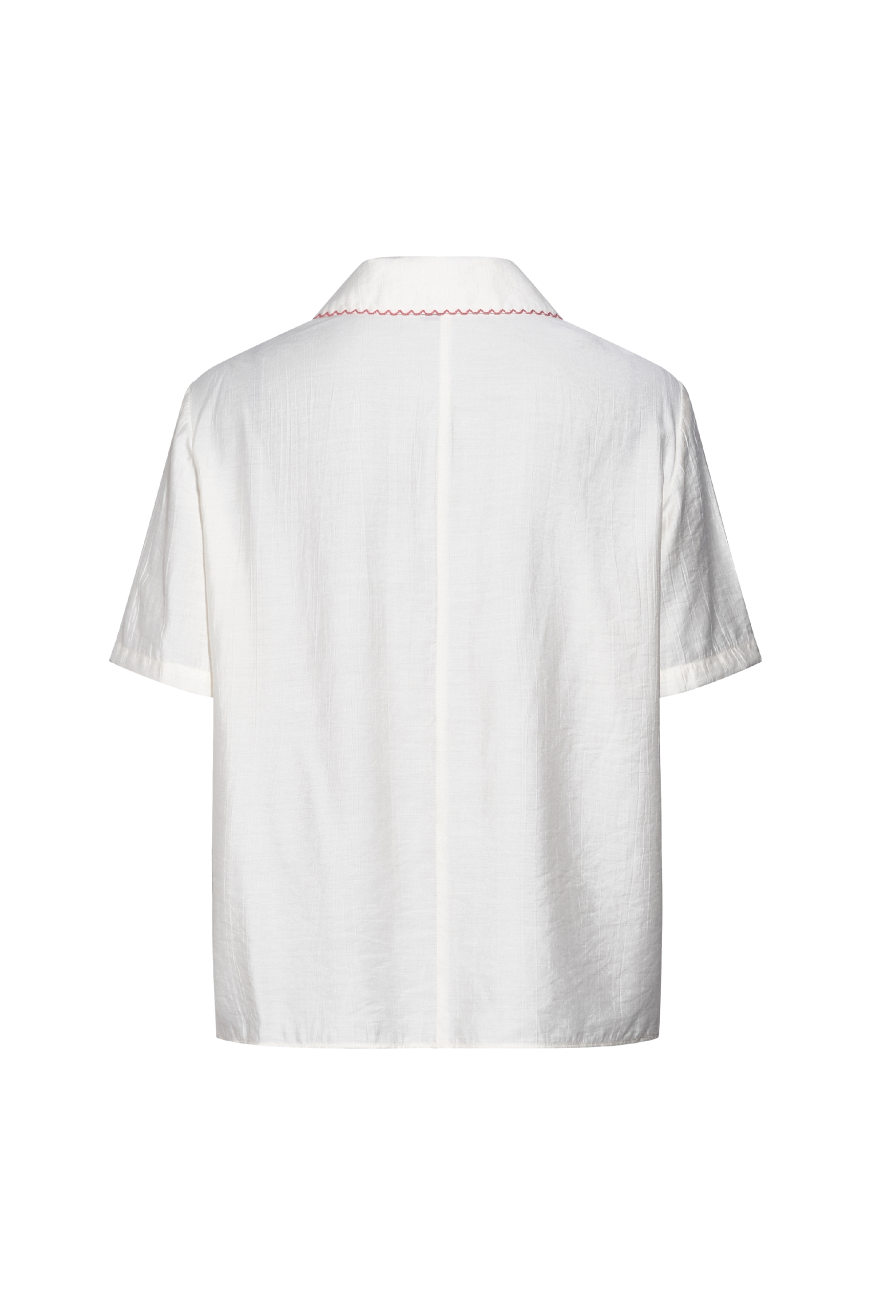 Lapel Embroidered Shirt-LYONSENS