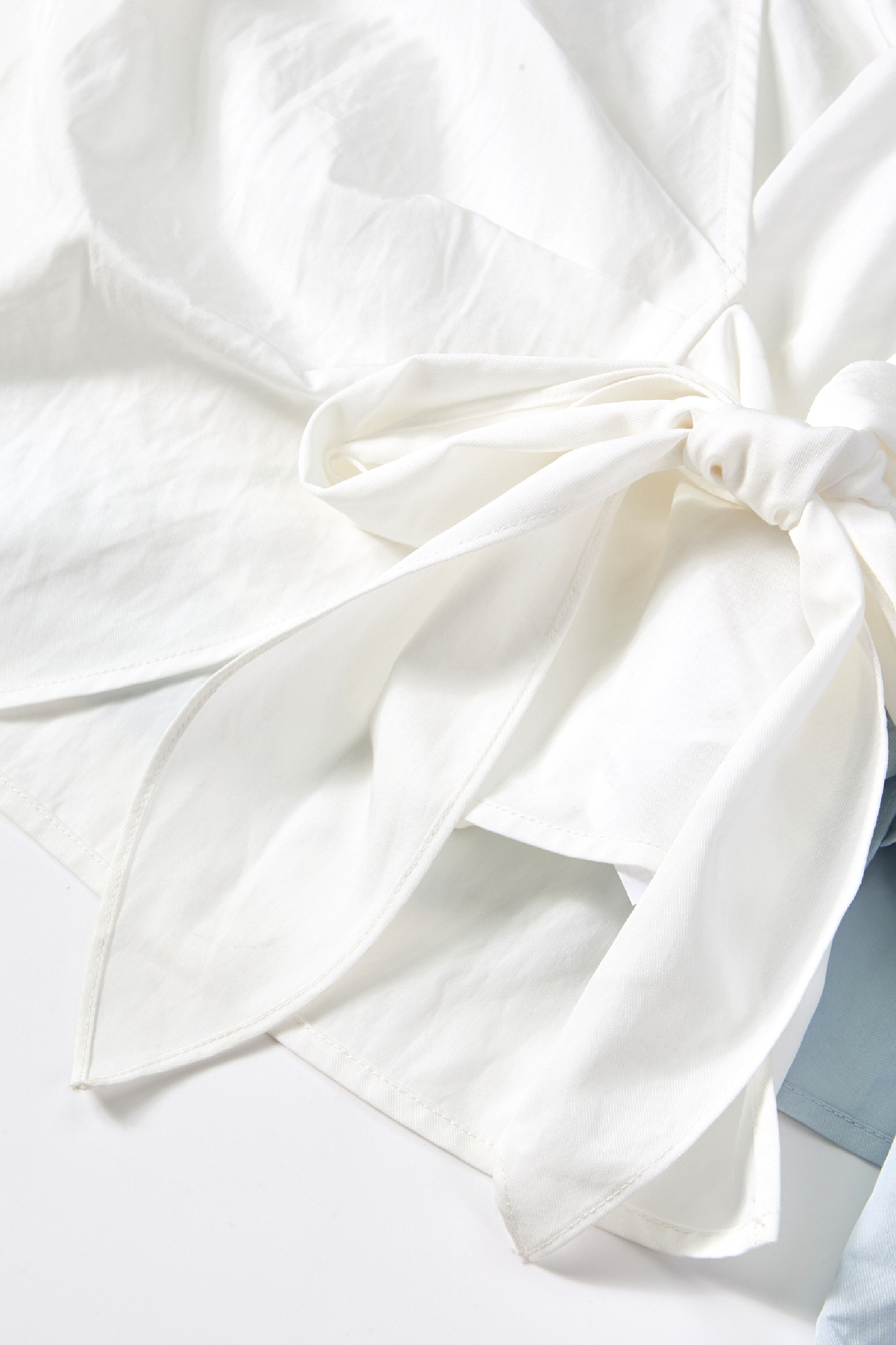 Waist-Cinched Lapel Shirt-LYONSENS