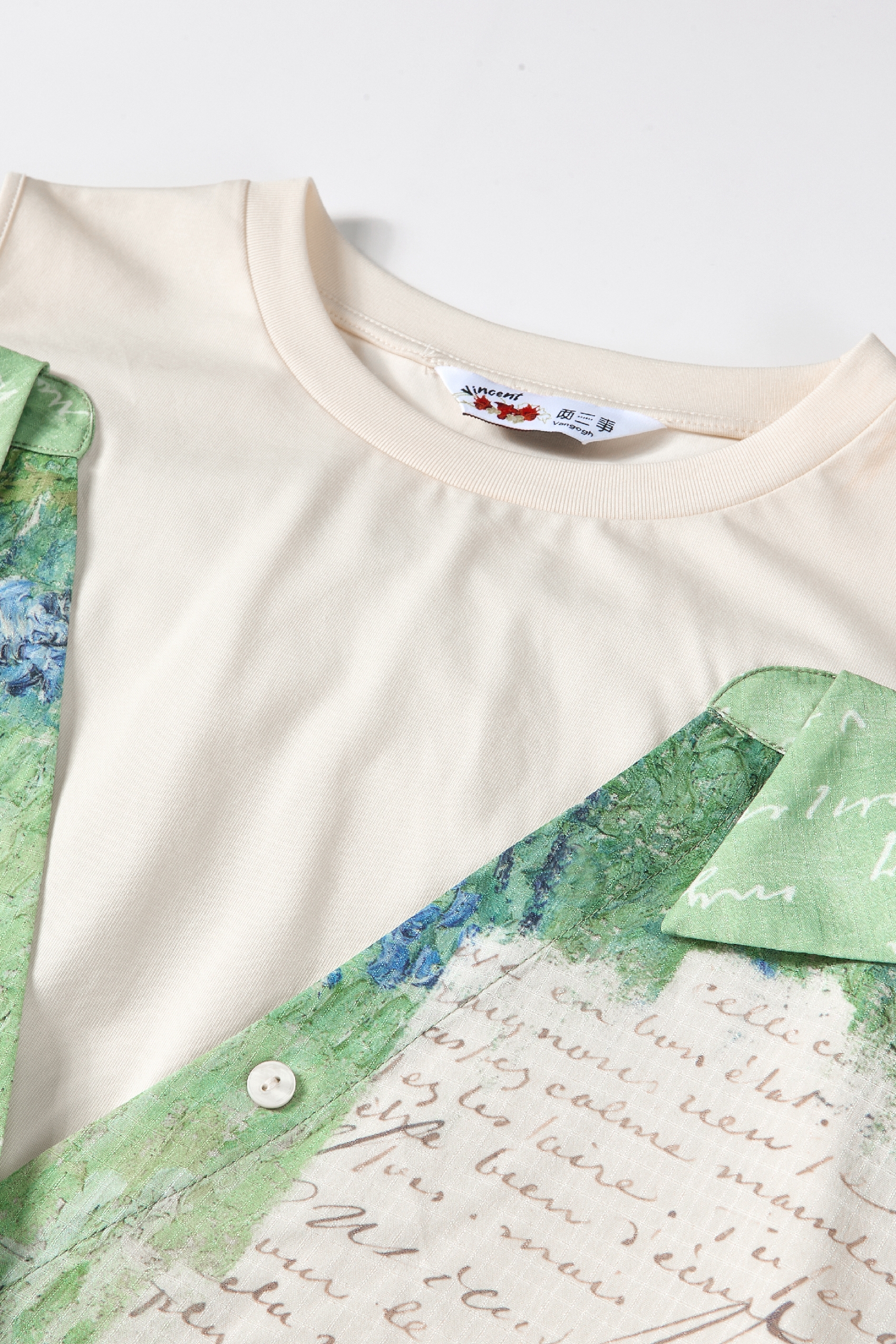 Layered Printed Shirt