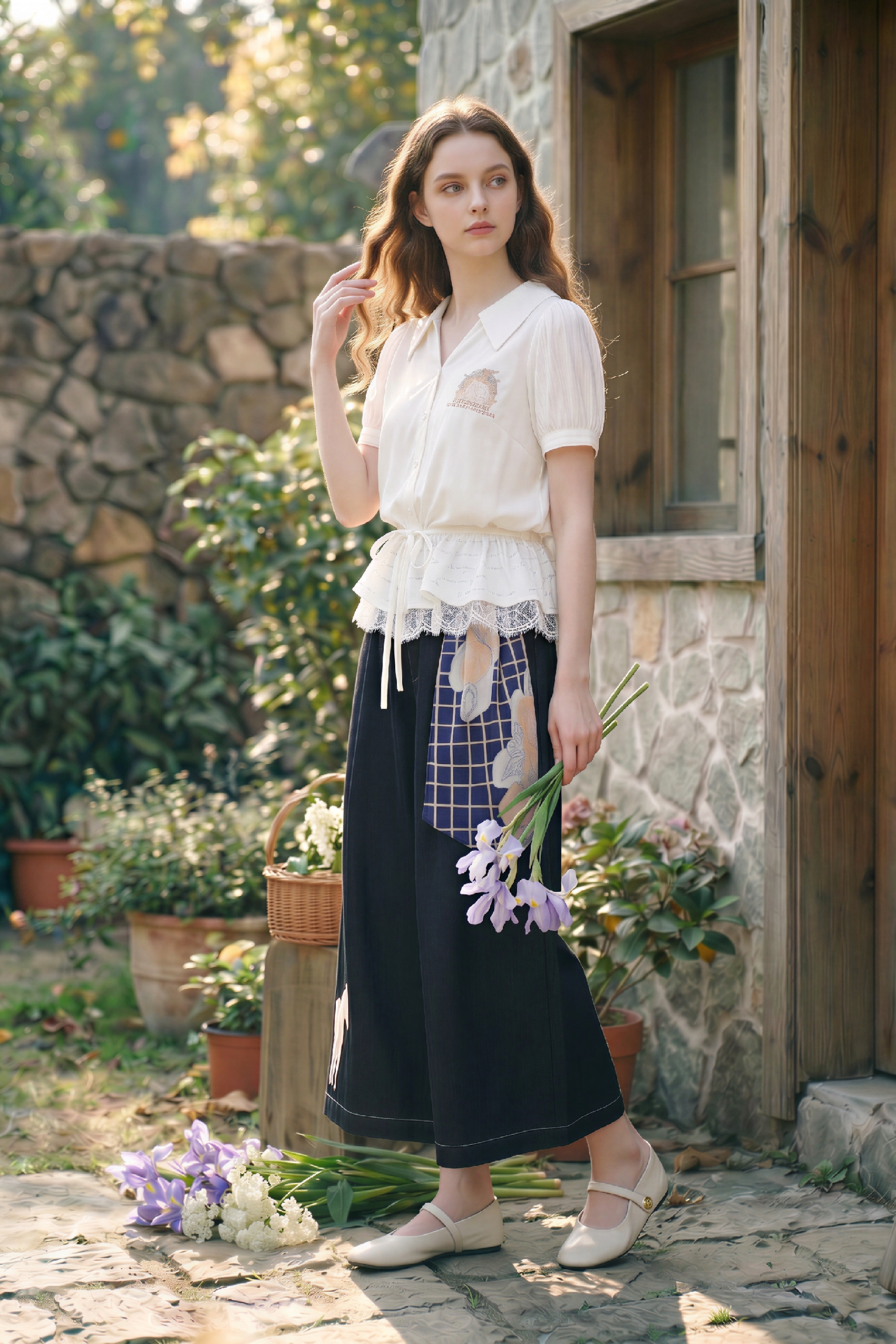 Lapel Printed Shirt