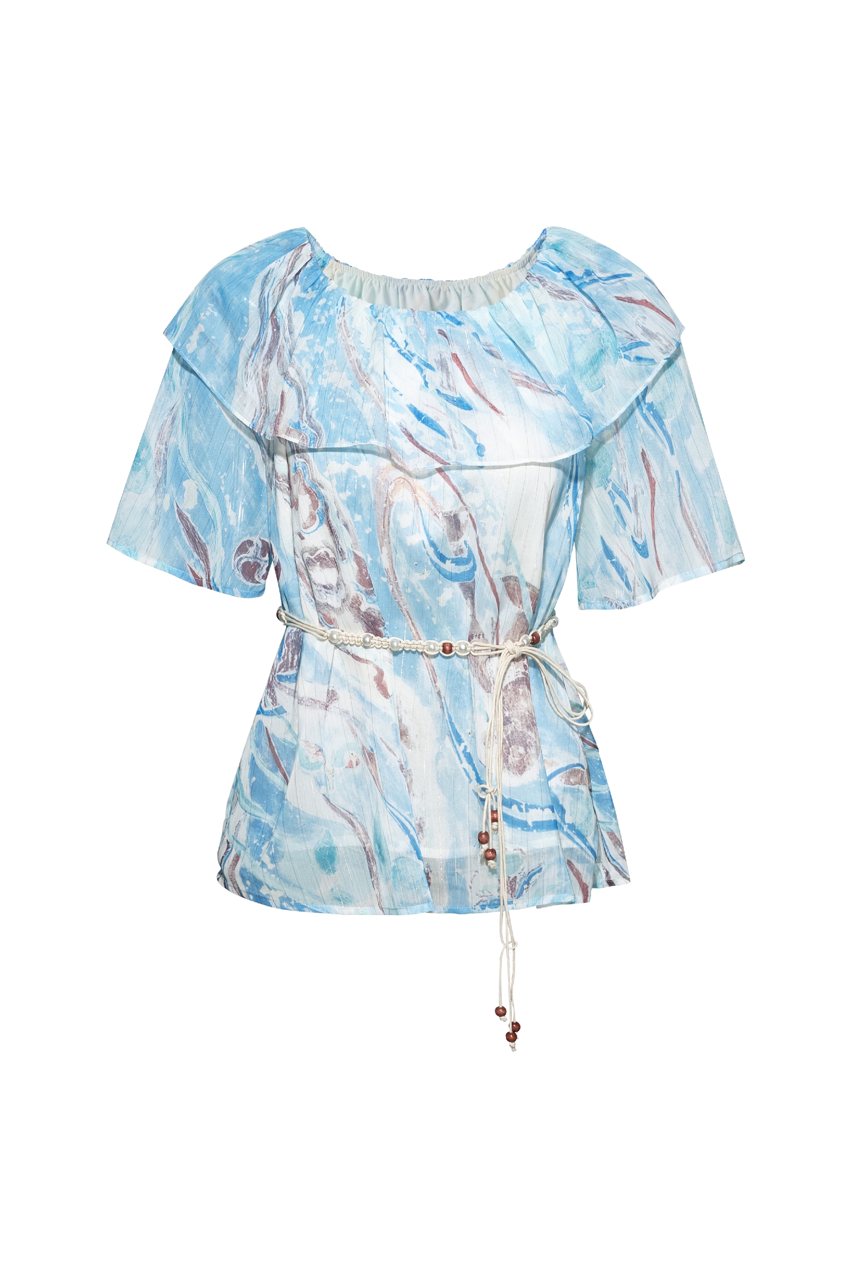 Printed Chiffon Shirt