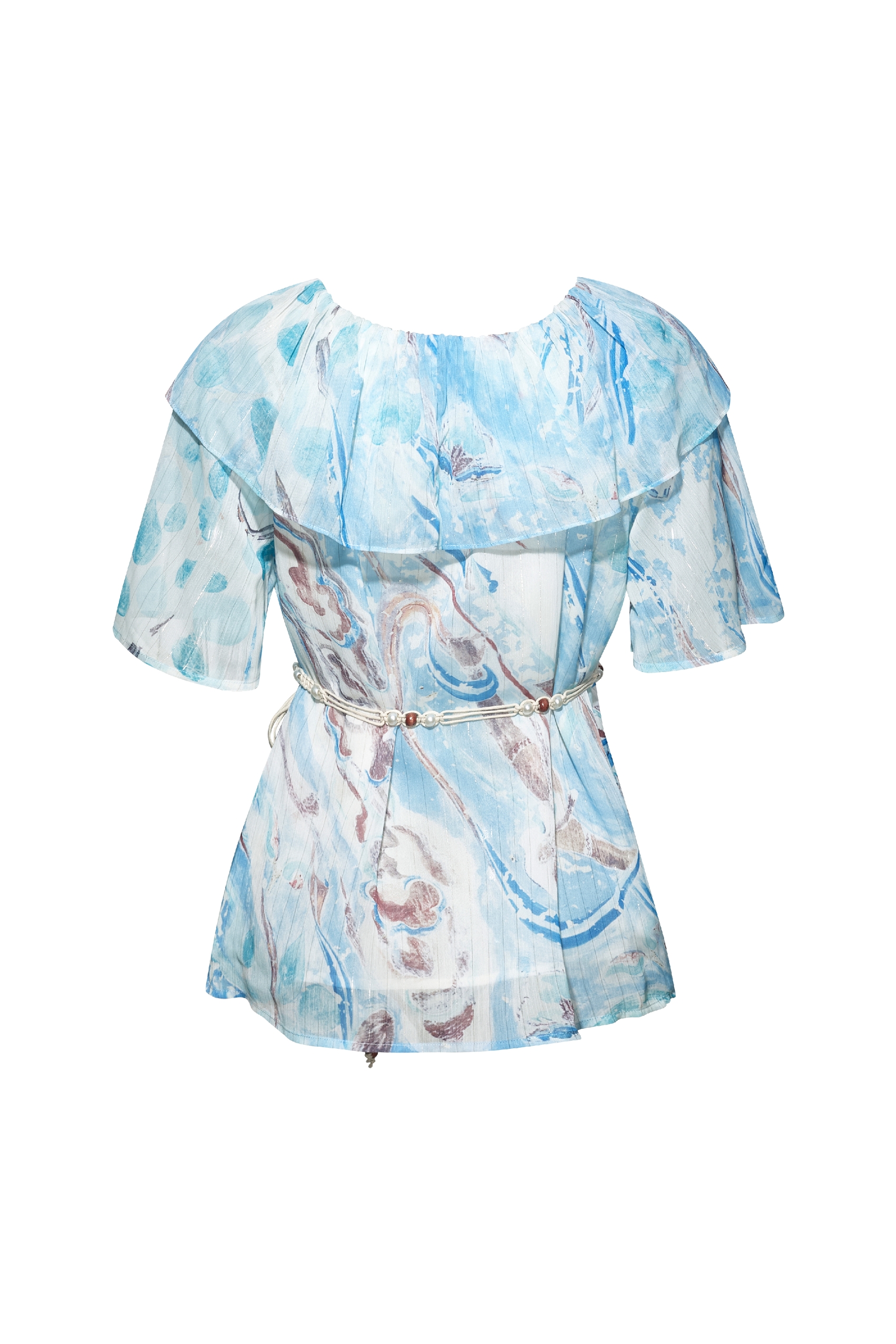 Printed Chiffon Shirt