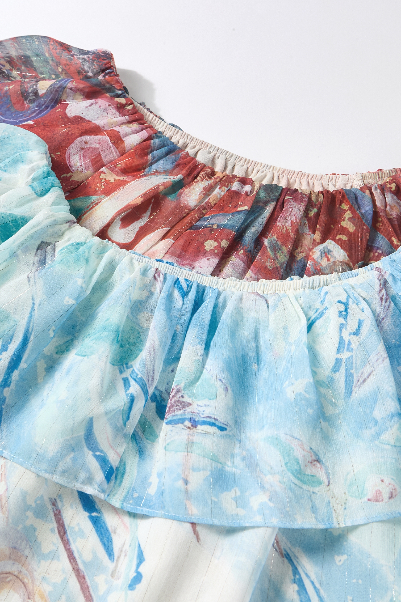 Printed Chiffon Shirt