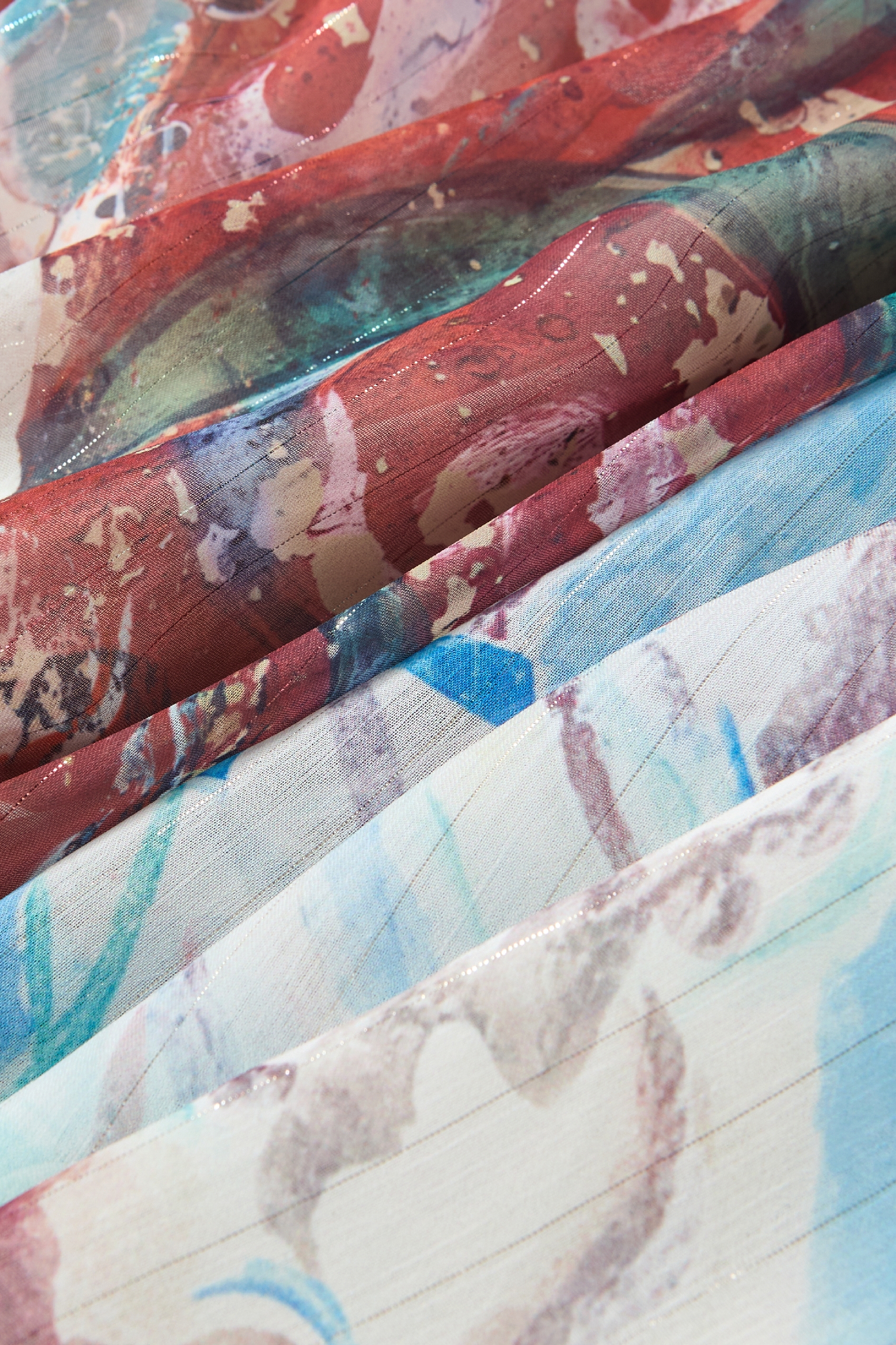 Printed Chiffon Shirt