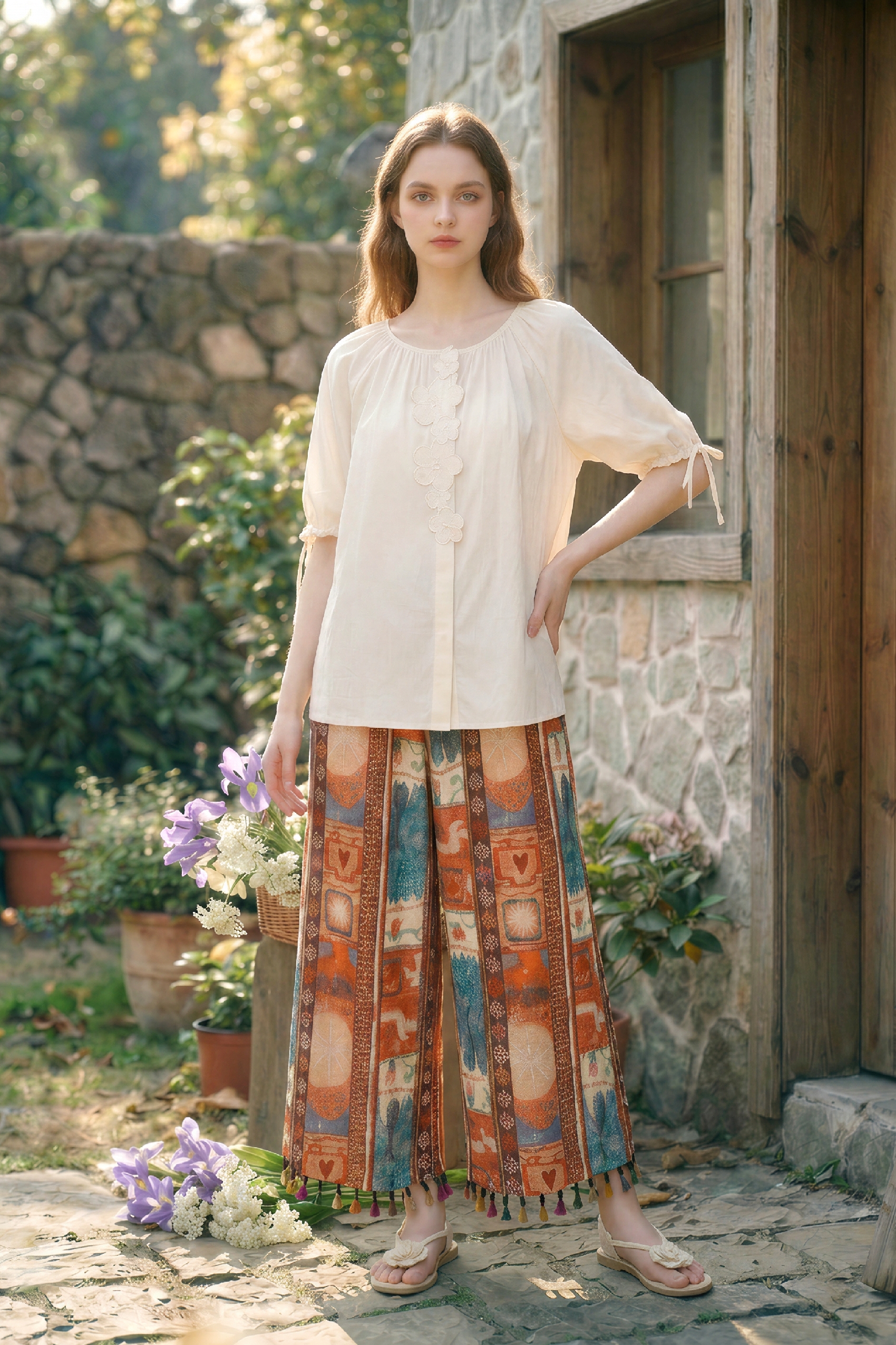 Embroidered Statement Shirt