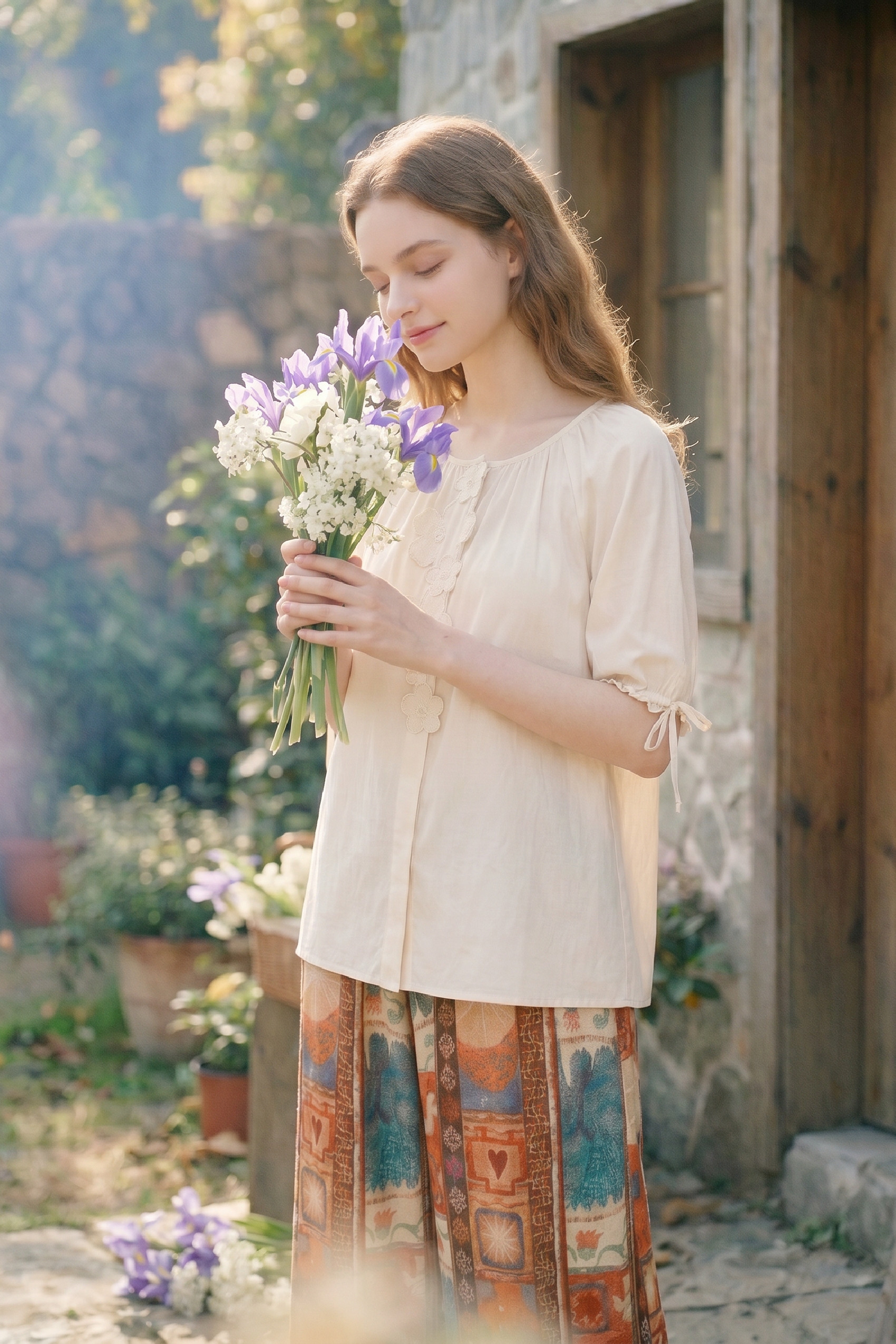 Embroidered Statement Shirt