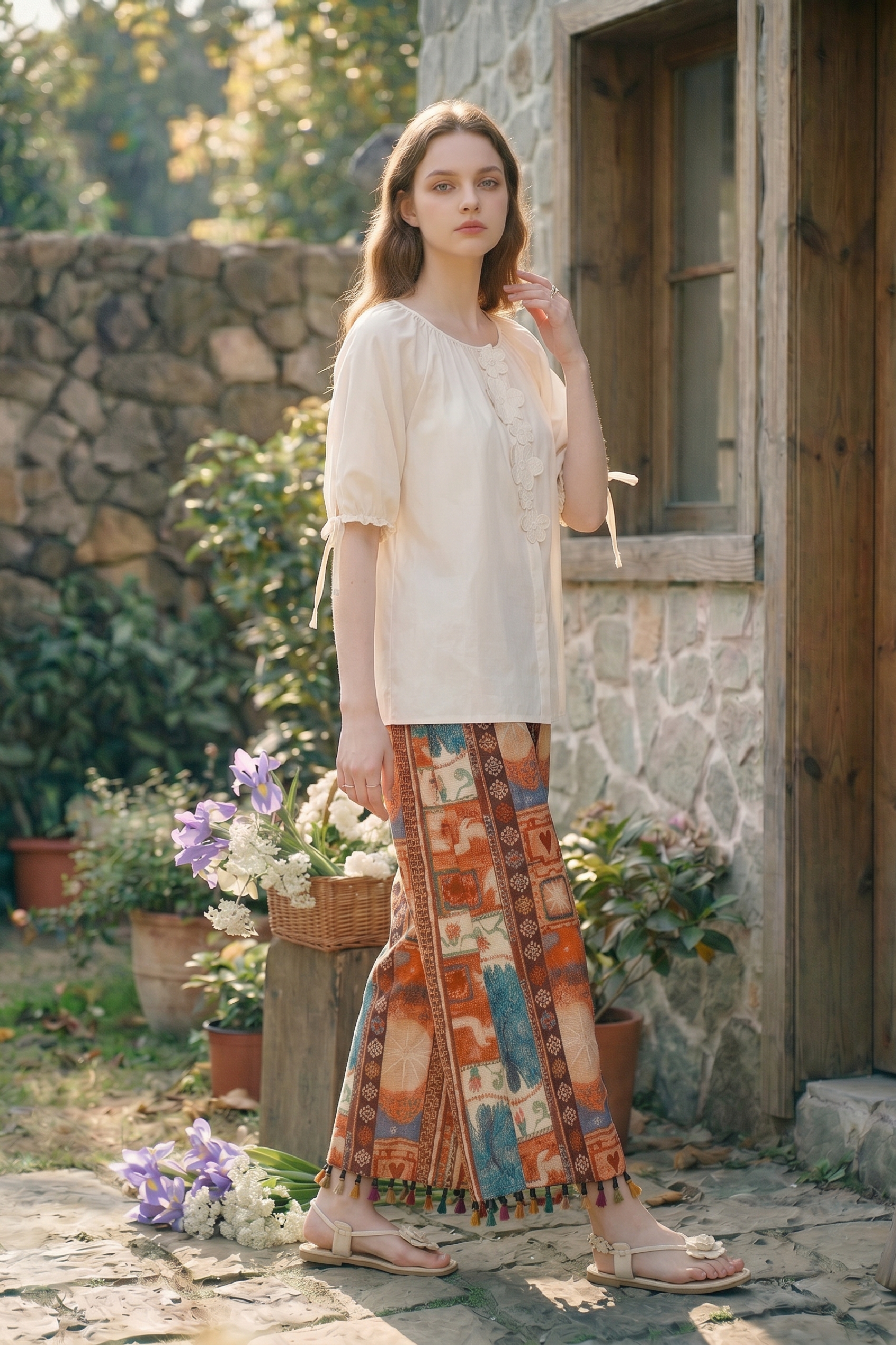 Embroidered Statement Shirt