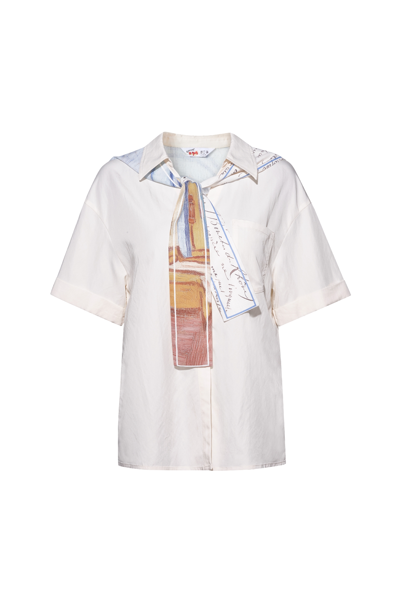 Printed Short-sleeve Shirt