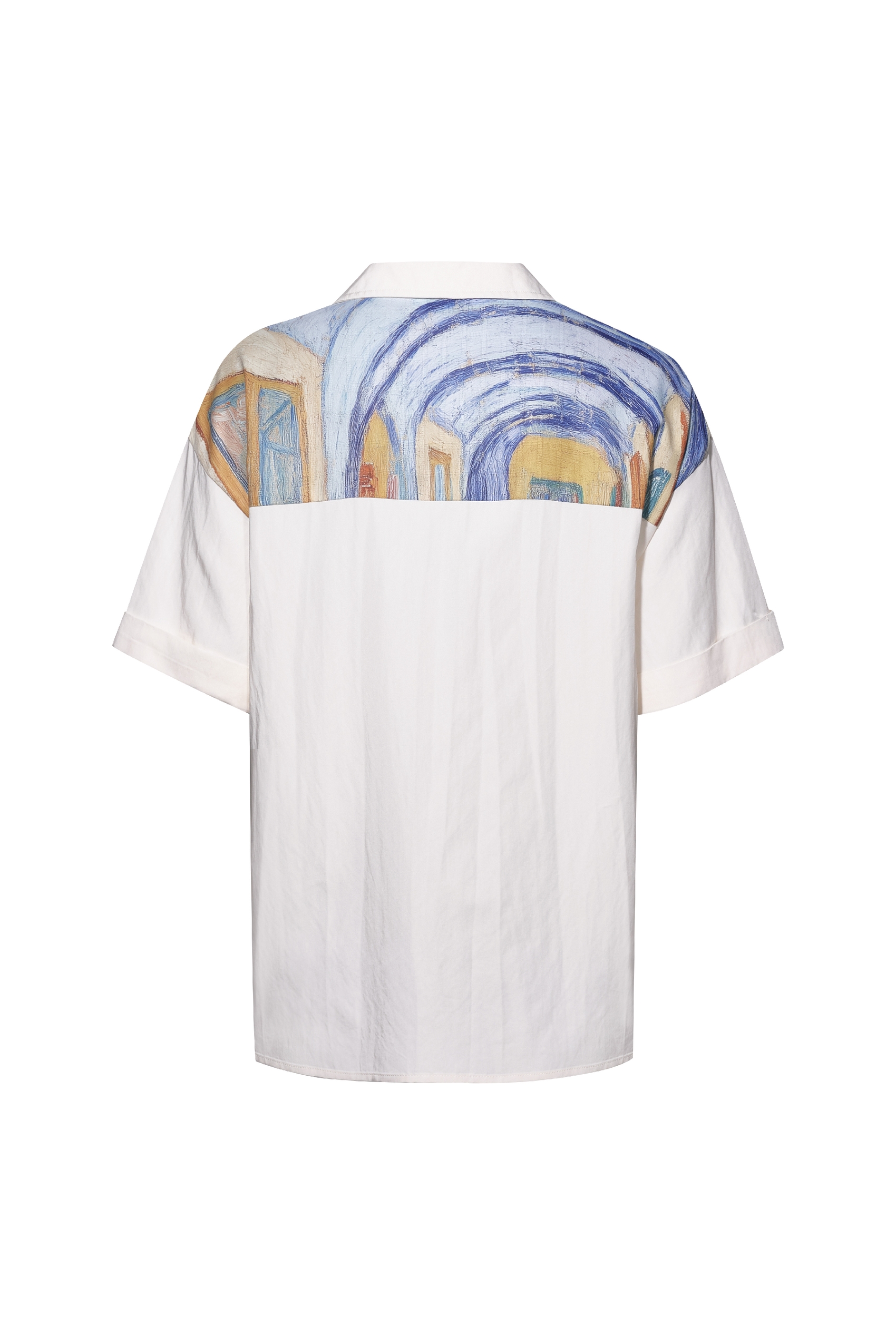 Printed Short-sleeve Shirt