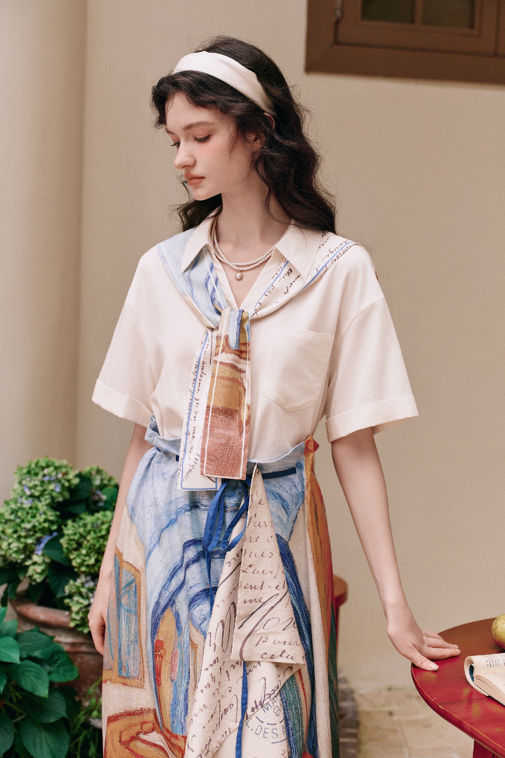 Printed Short-sleeve Shirt