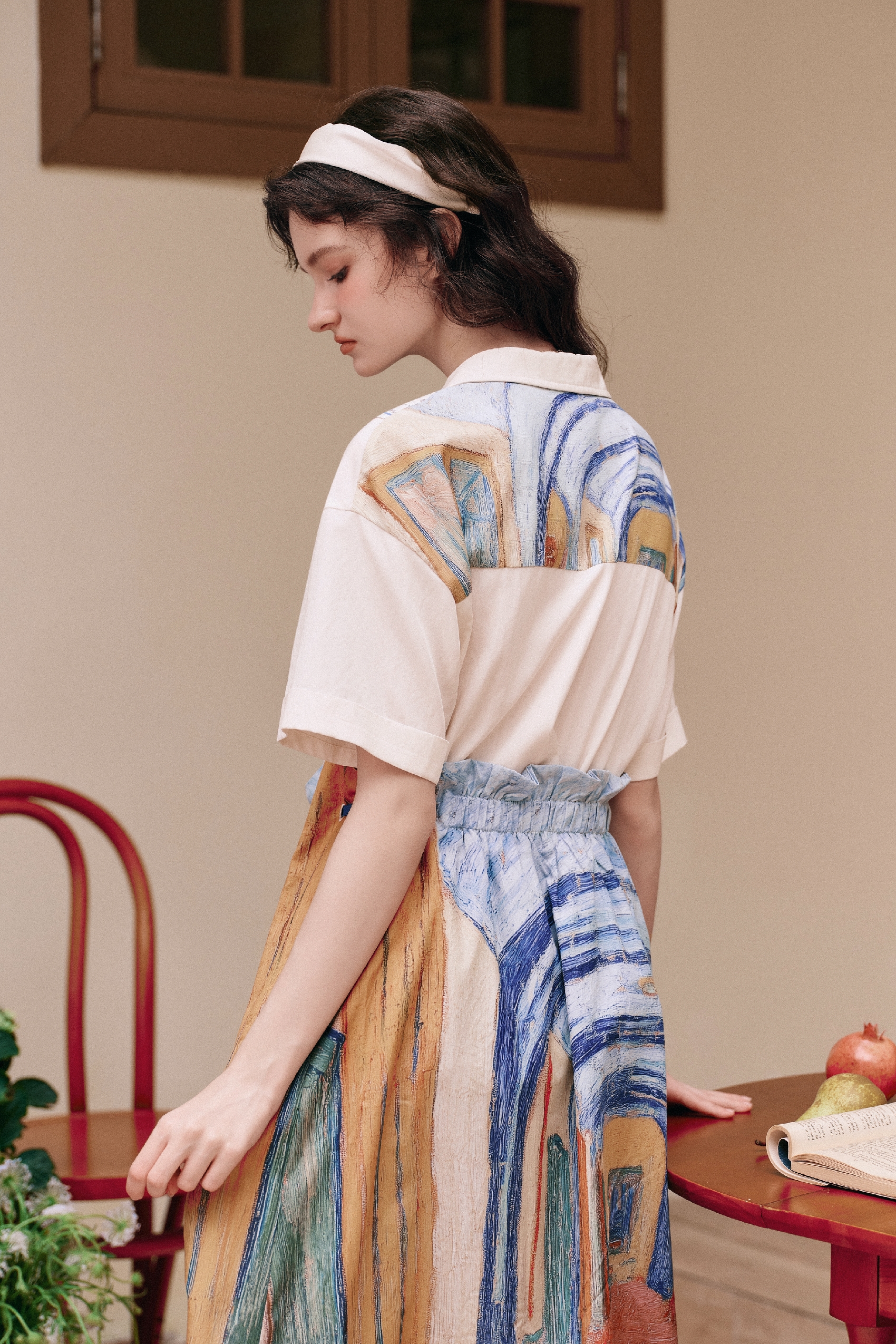 Printed Short-sleeve Shirt