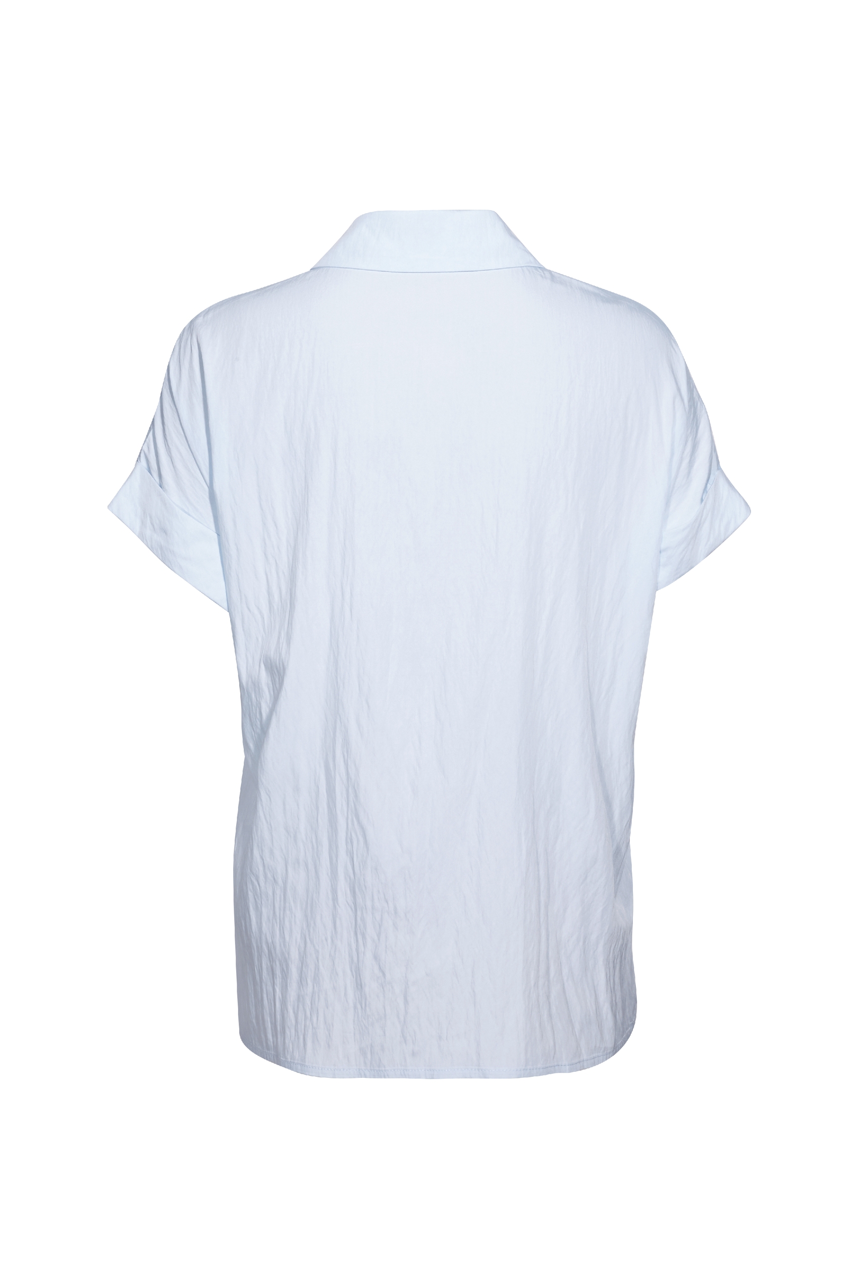 Ribbon-tie Short-sleeve Shirt