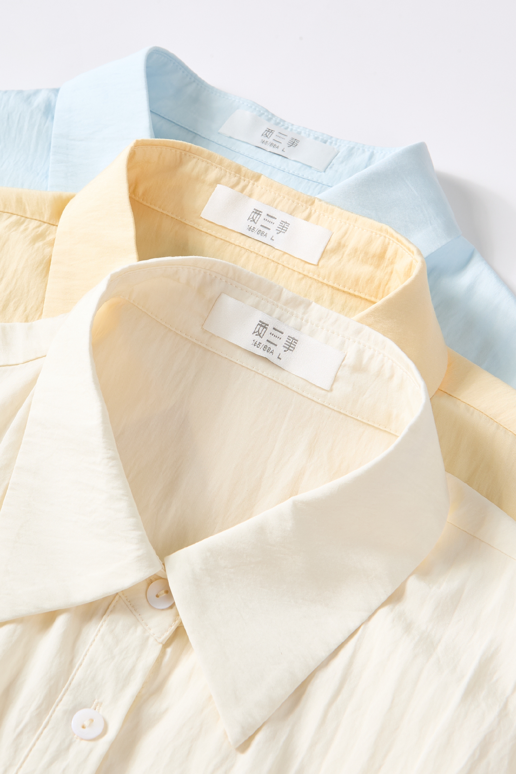 Ribbon-tie Short-sleeve Shirt