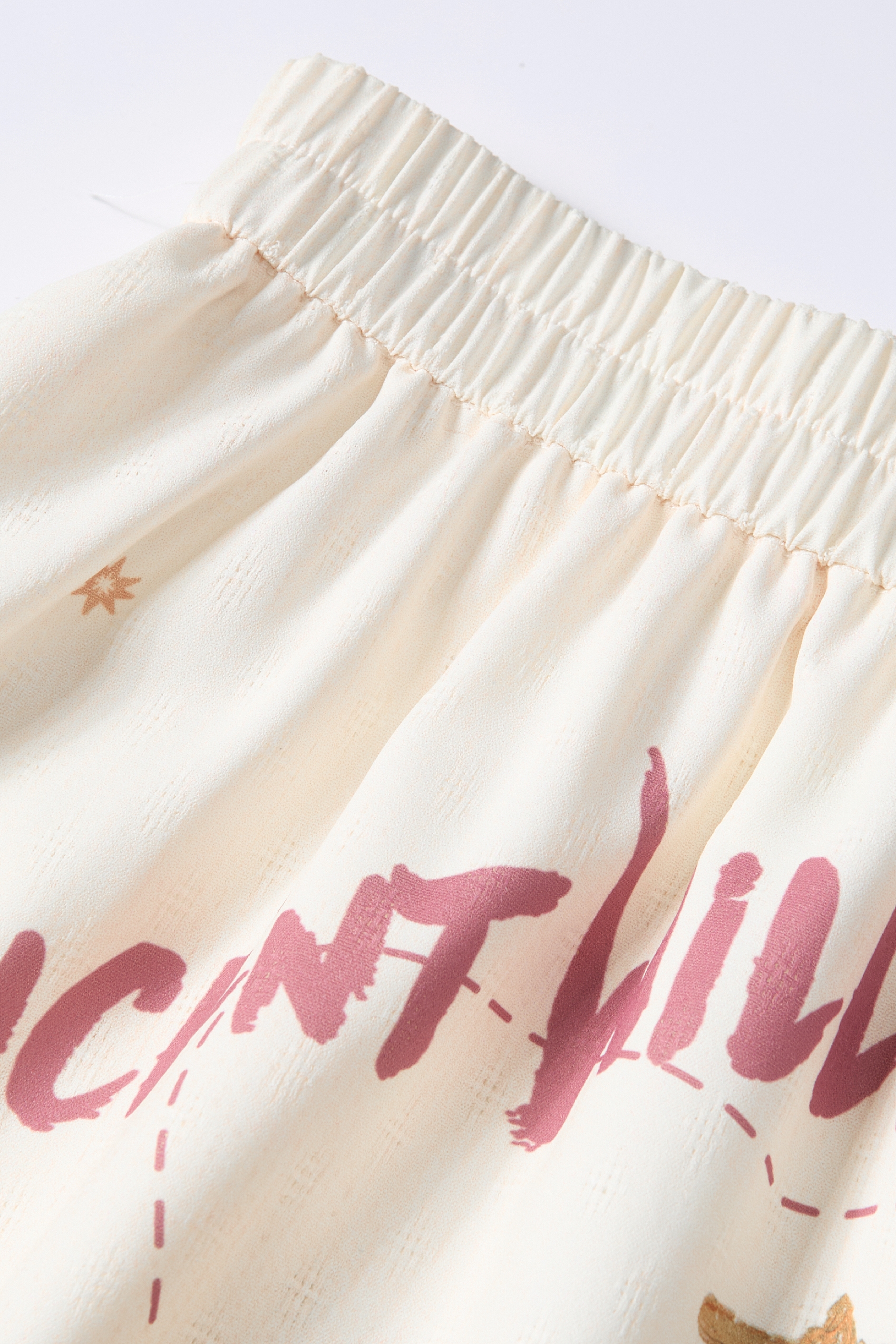 Oil Painting A-Line Skirt