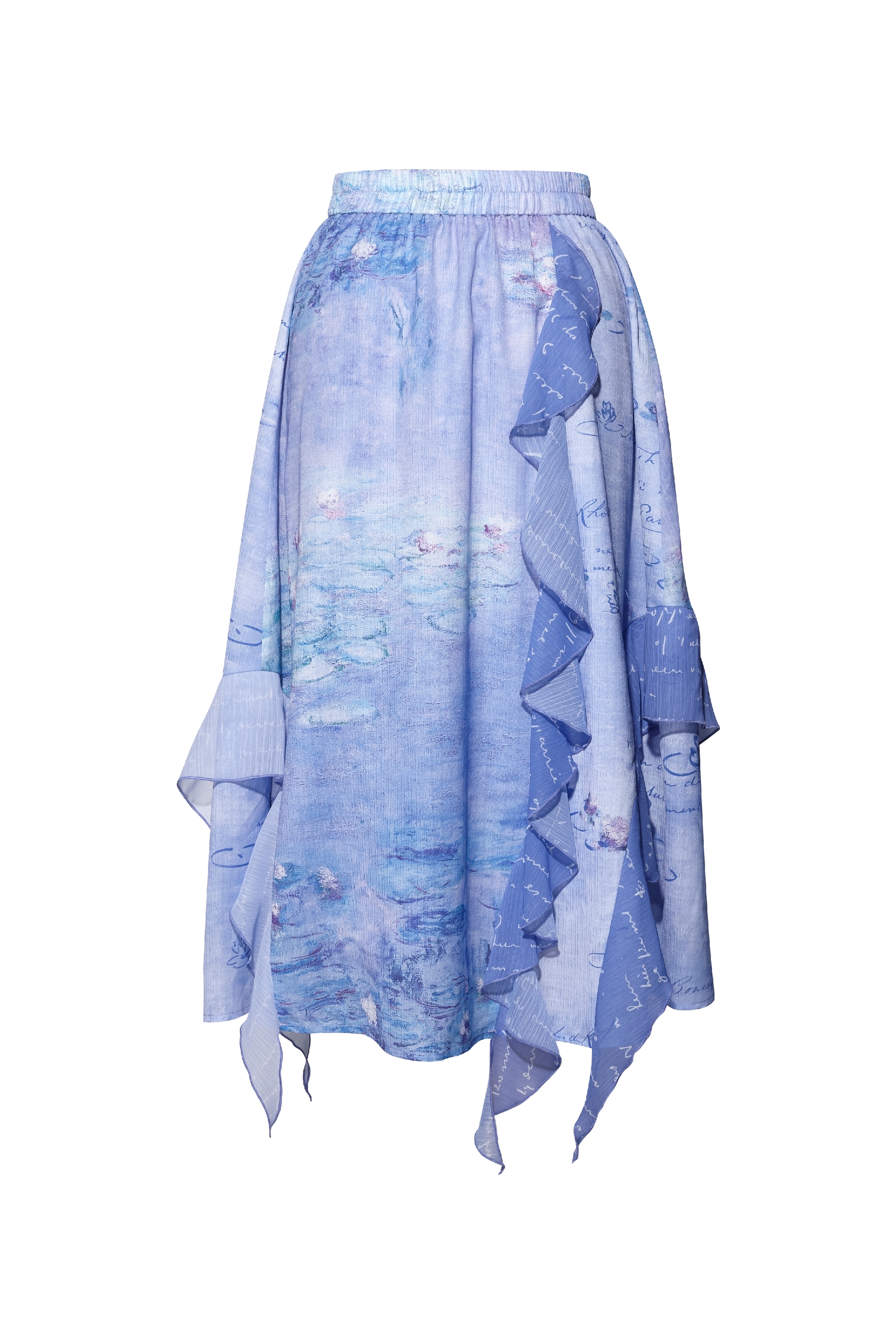 Oil Painting Print Skirt