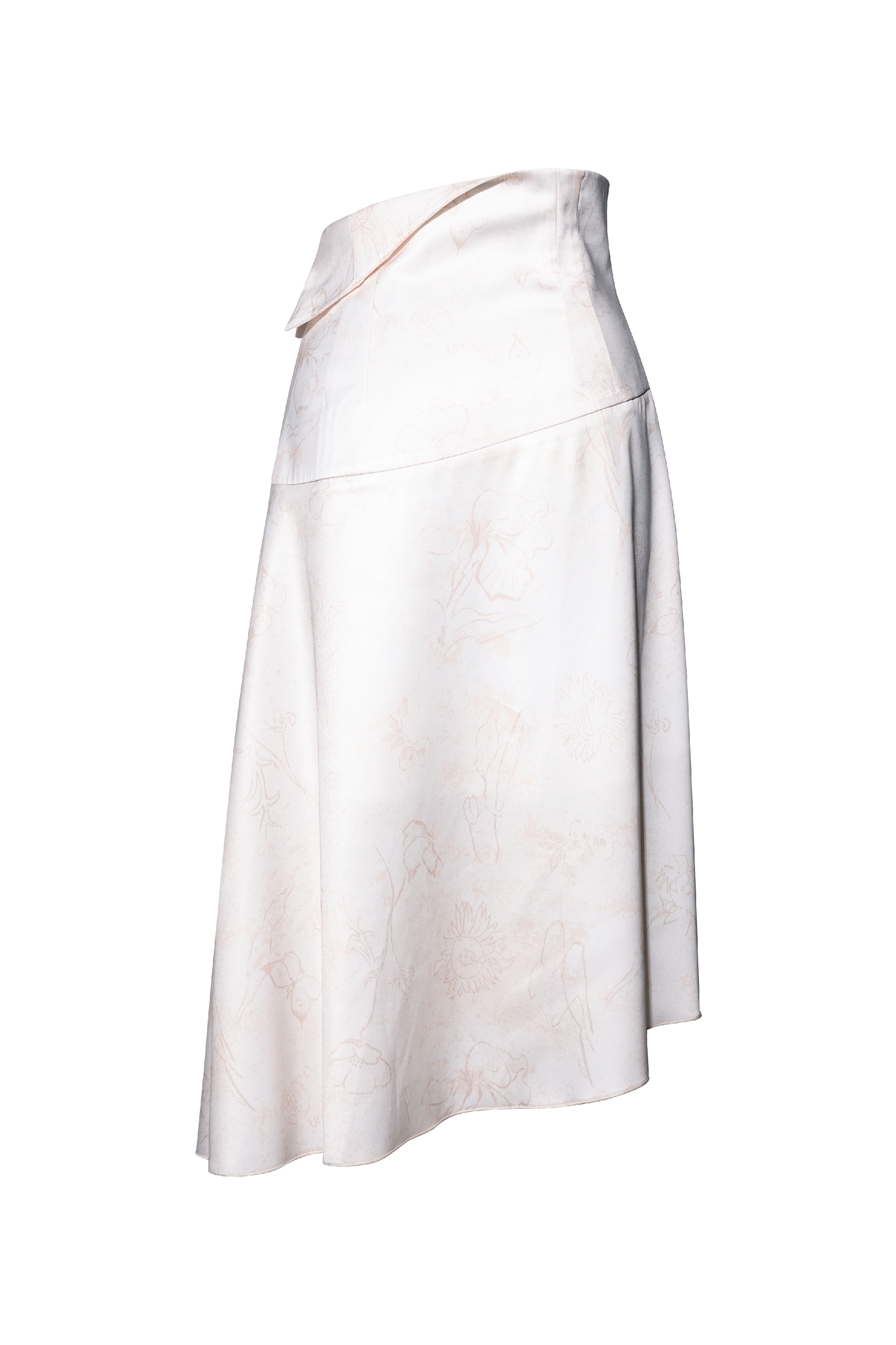 Vintage Printed Skirt