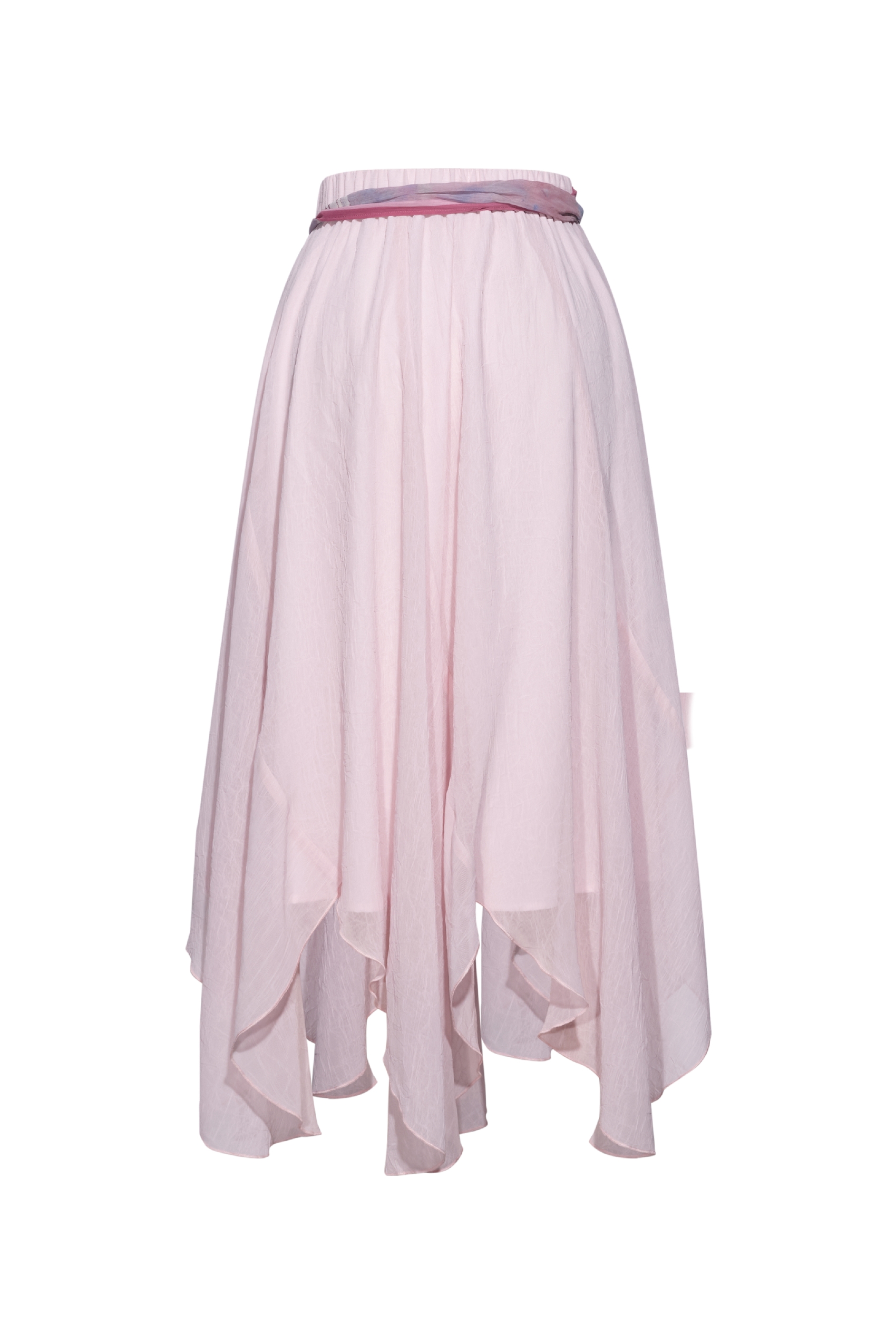 Blue High-Waisted Skirt-LYONSENS