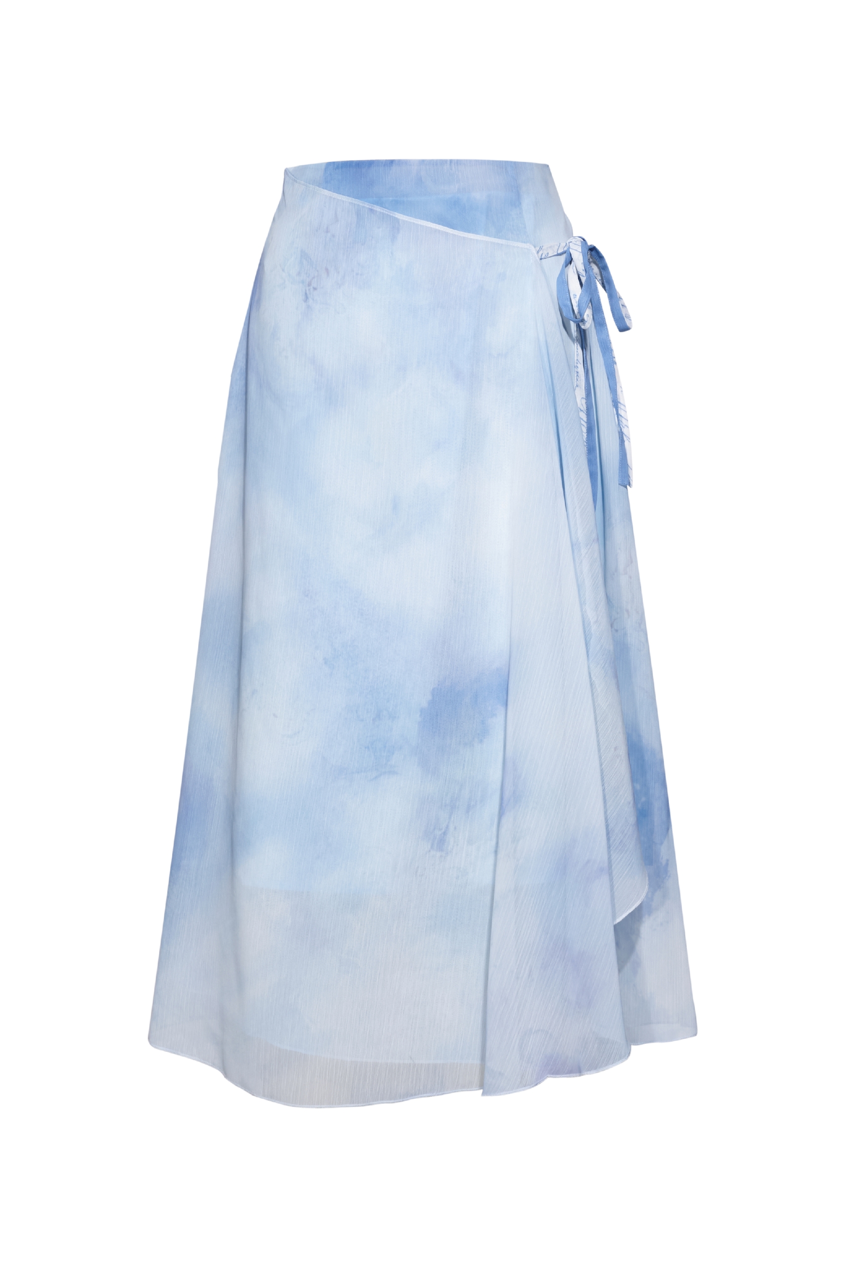 High-Waisted Tie-Dye Skirt