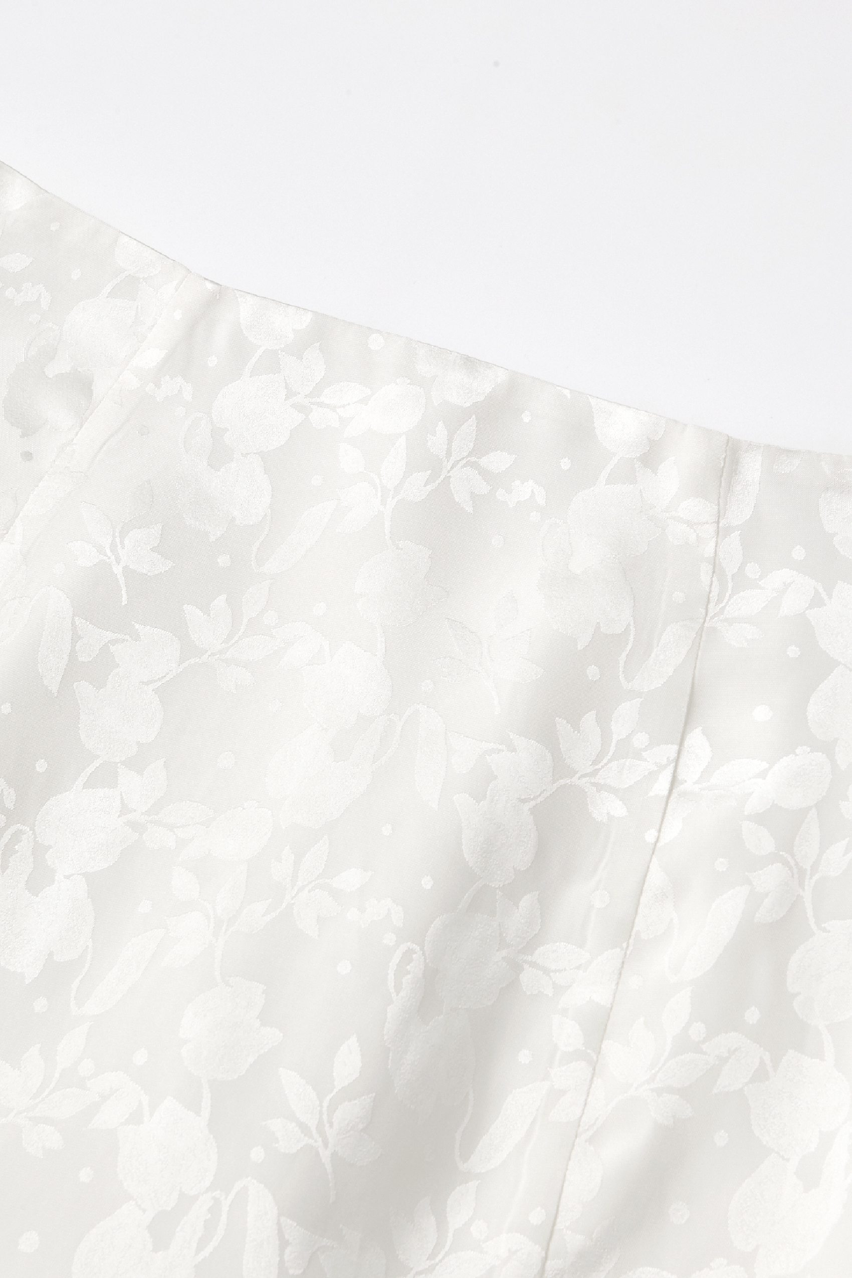 High-Waisted Lace Skirt