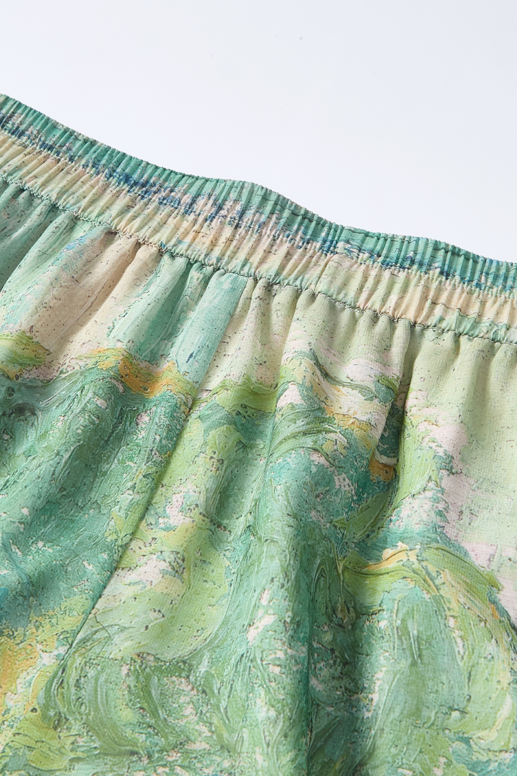 Lace Patchwork Pants