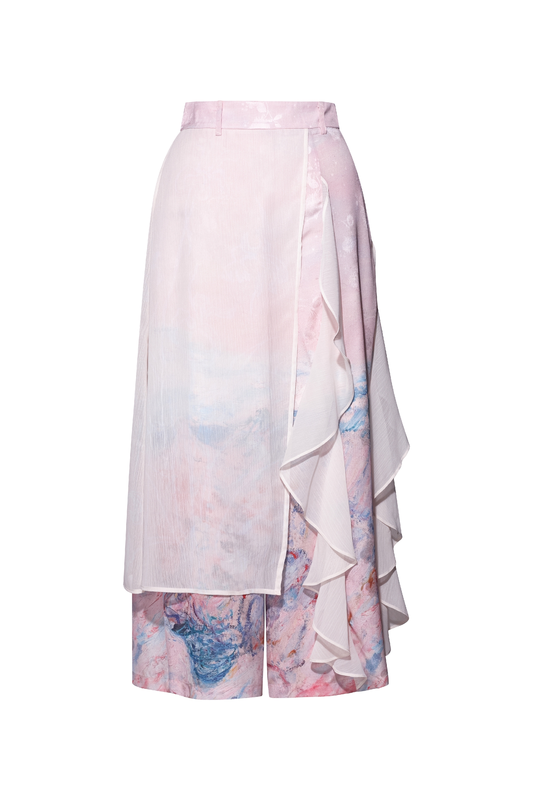 Pink Sweet Printed Pants