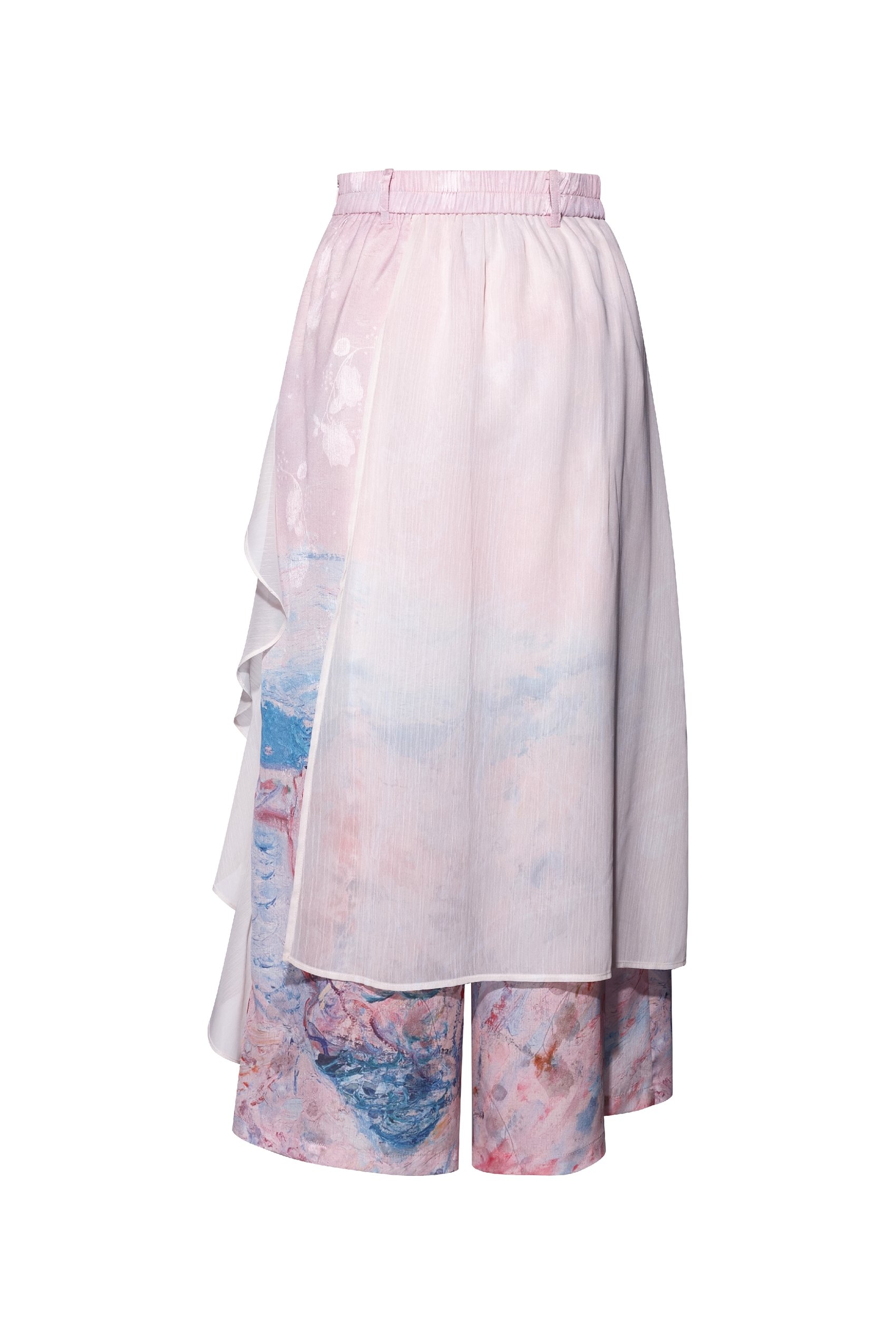 Pink Sweet Printed Pants