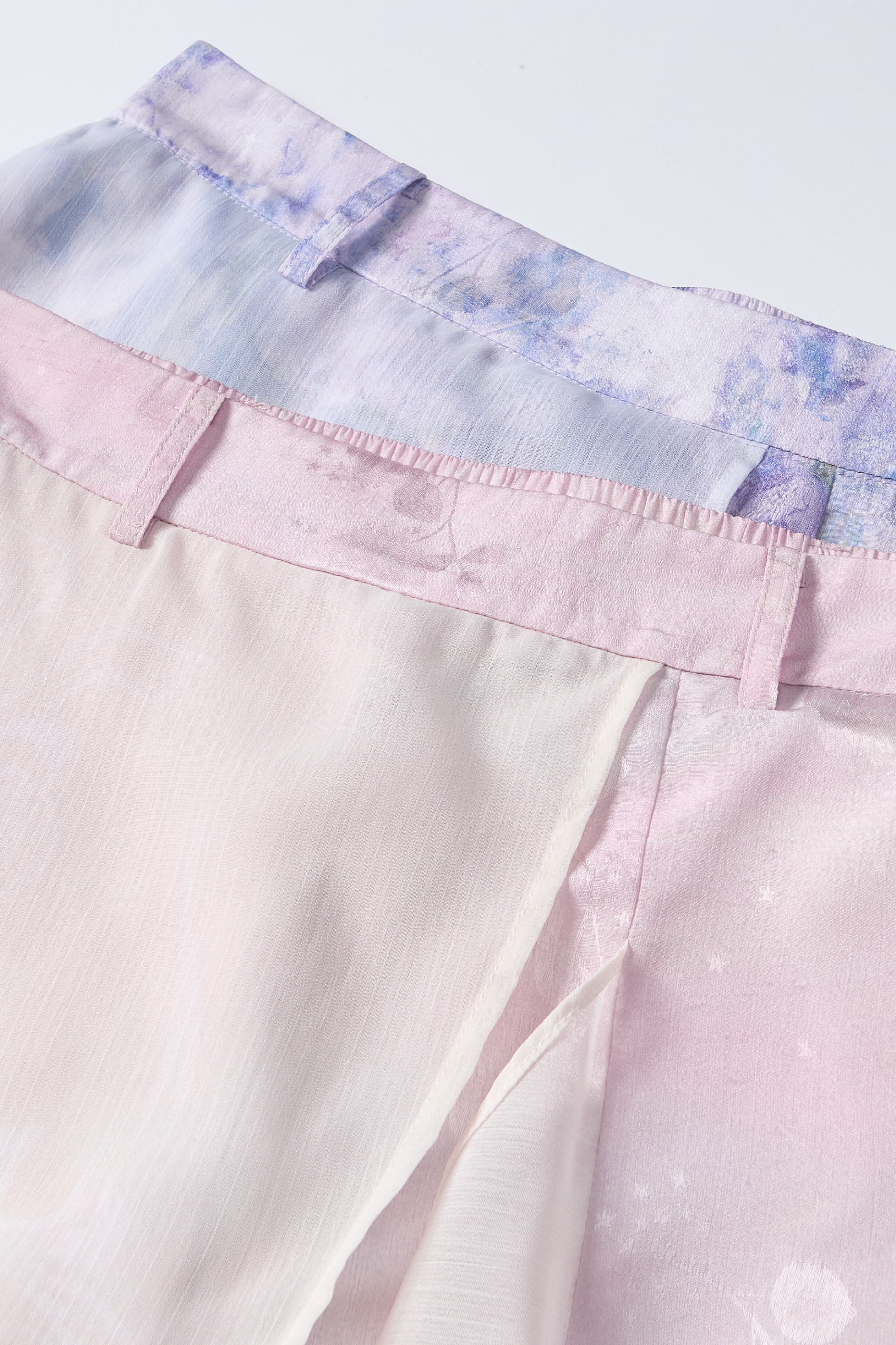 Pink Sweet Printed Pants