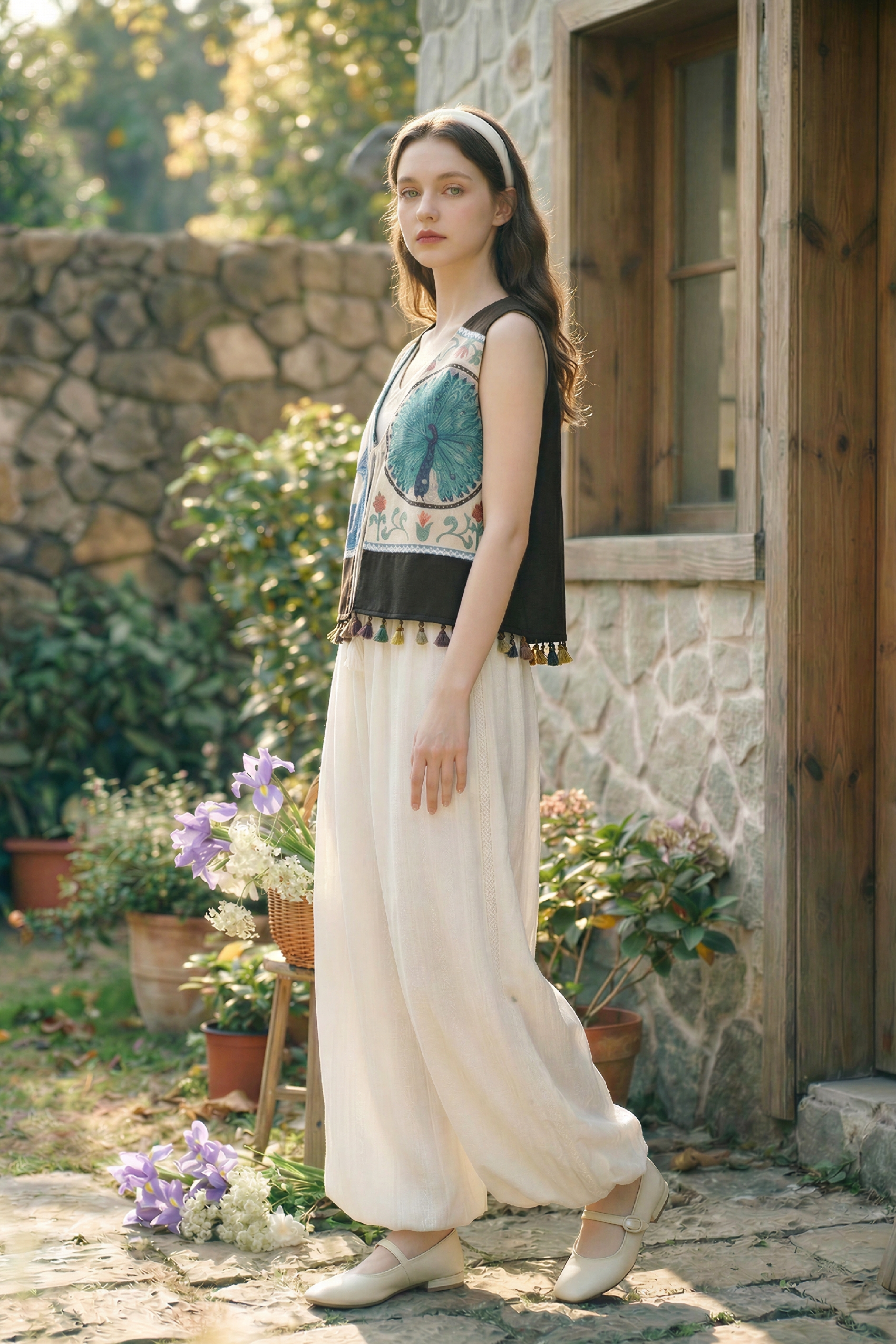 Minimal Loose Fit Pants