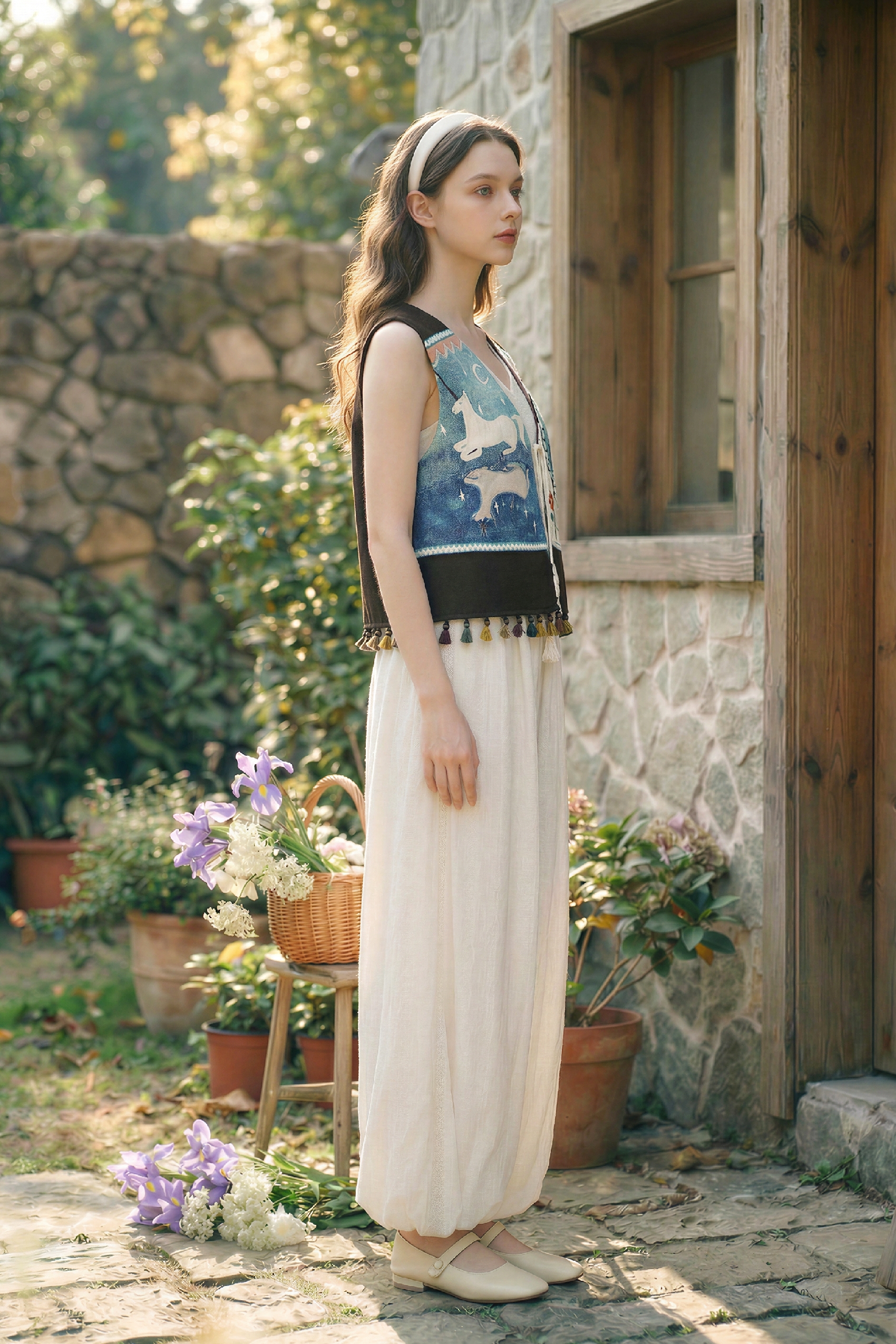 Minimal Loose Fit Pants